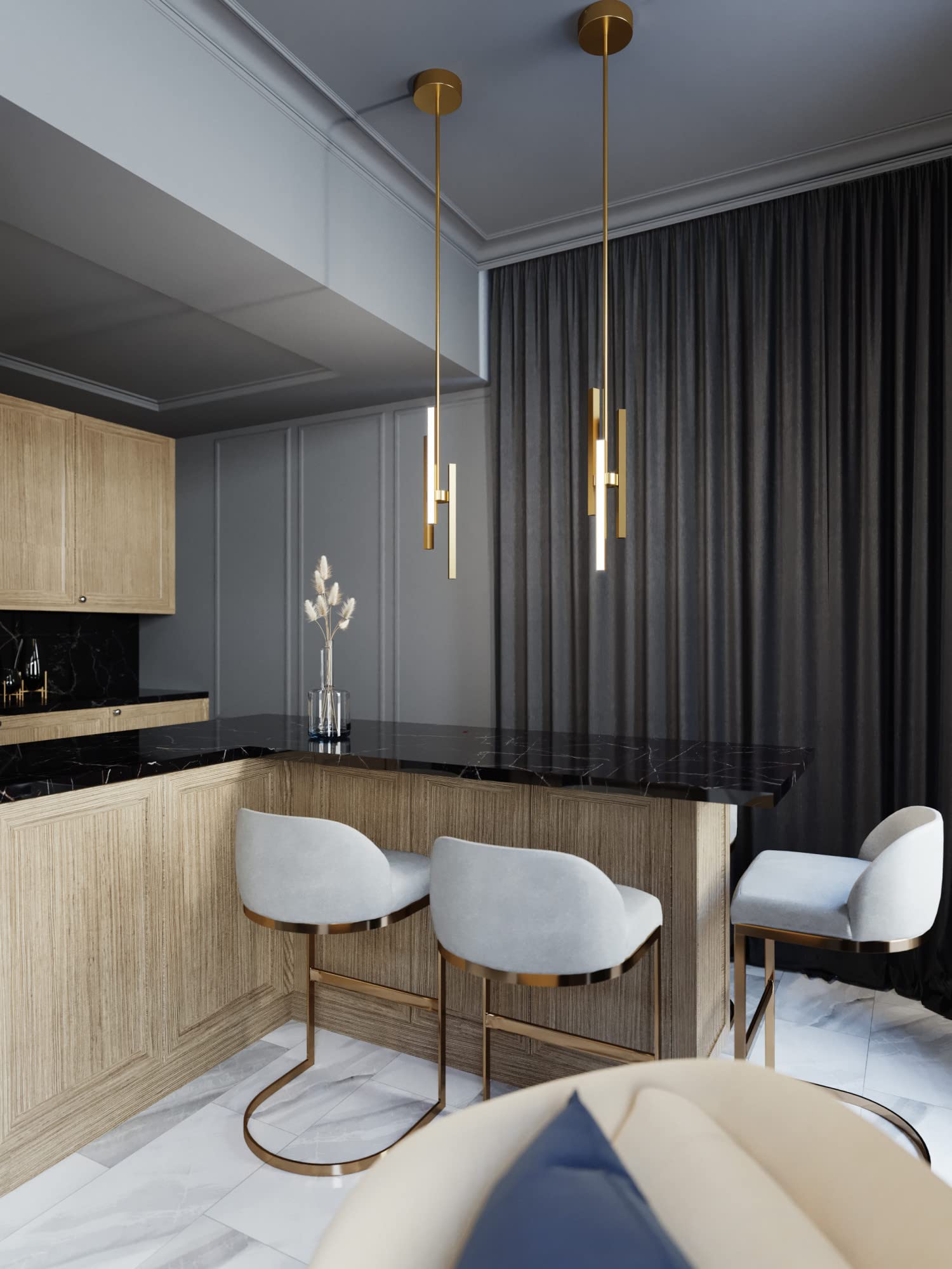 Open Box - AFX IDRP04LAJD1SB - Pendants Indoor Lighting