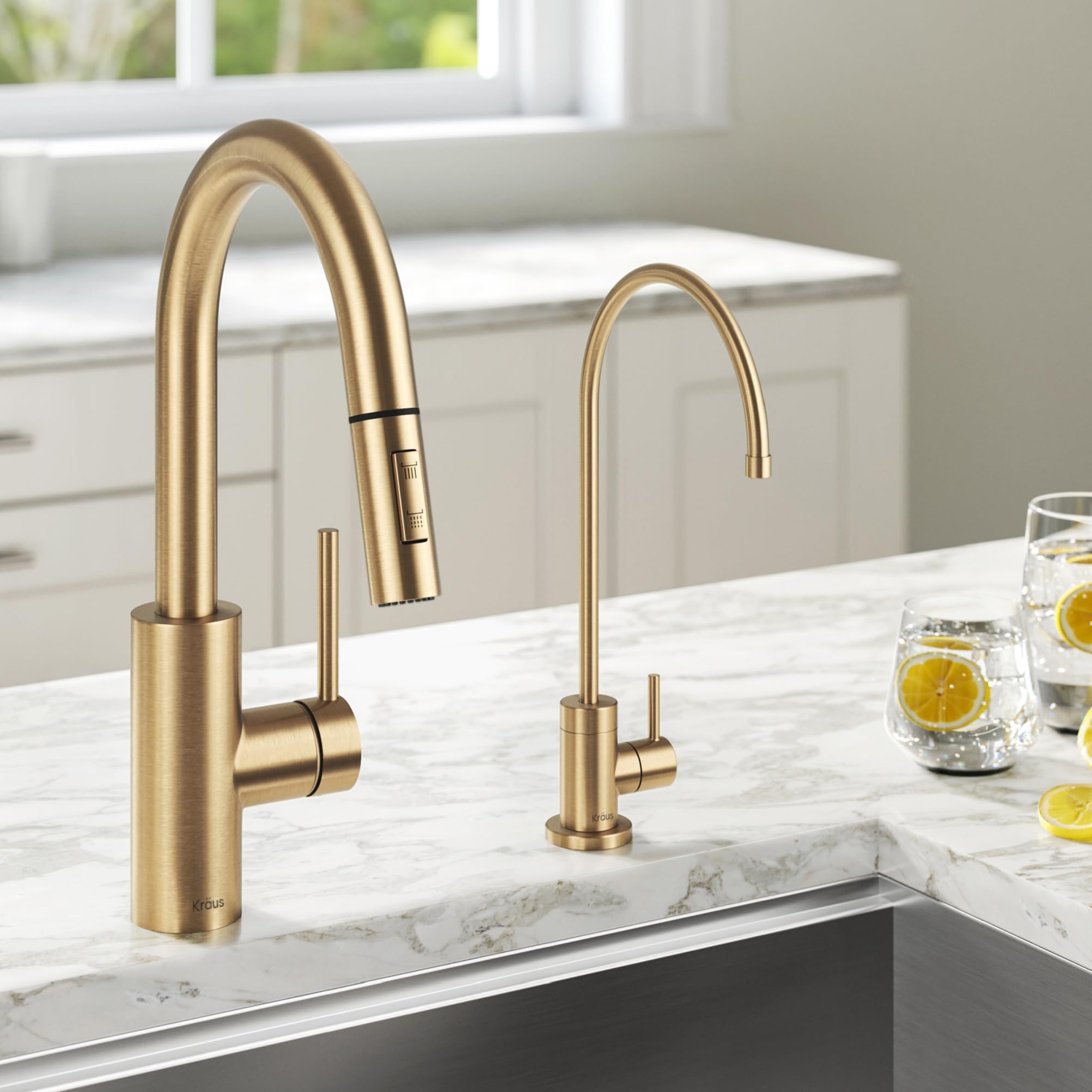 Open Box - Kraus KPF-2620-FF-100BB - Kitchen Faucet