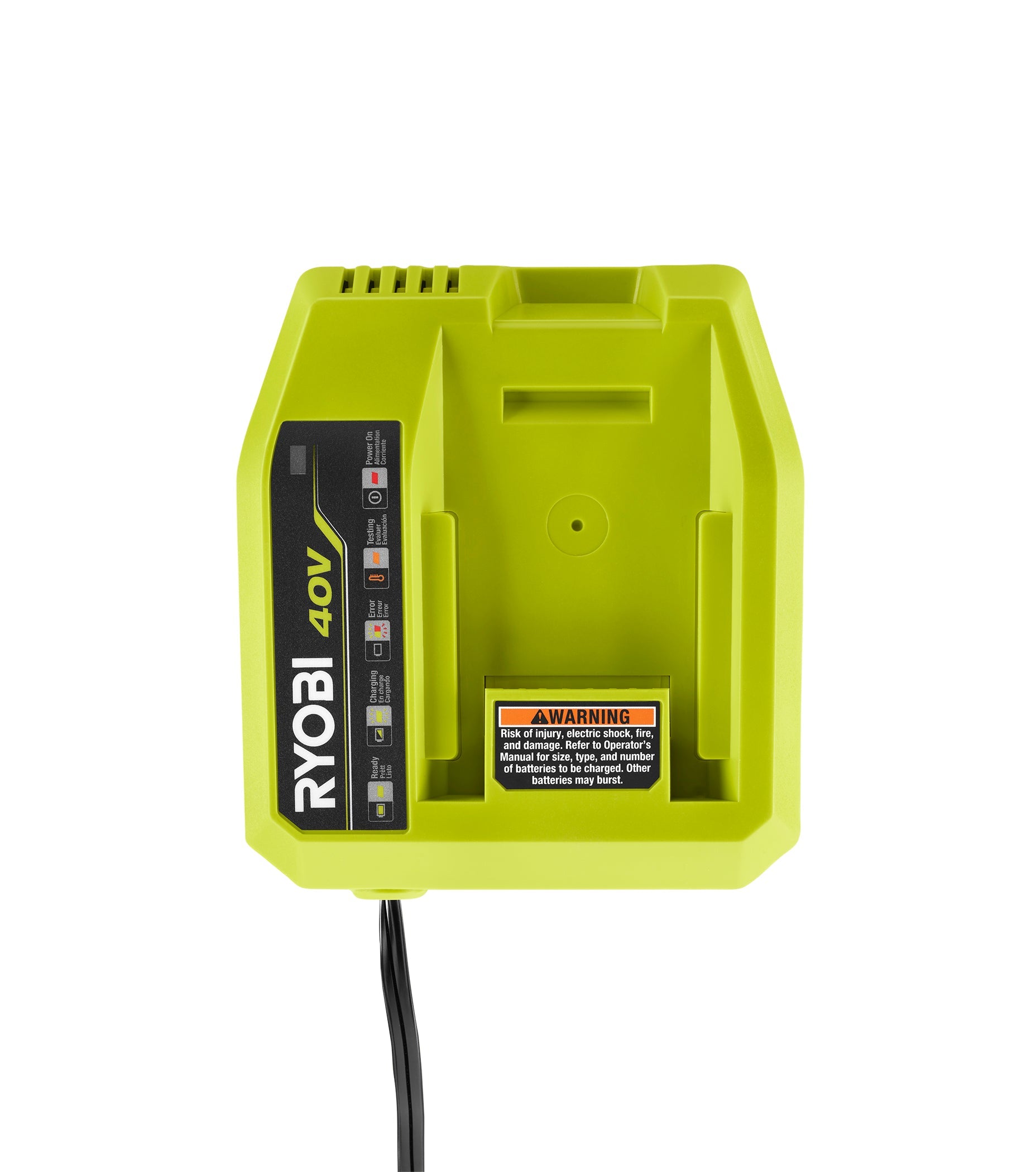 Open Box - RYOBI 40V Lithium-Ion Rapid Charger RYOBIBullseye Deals