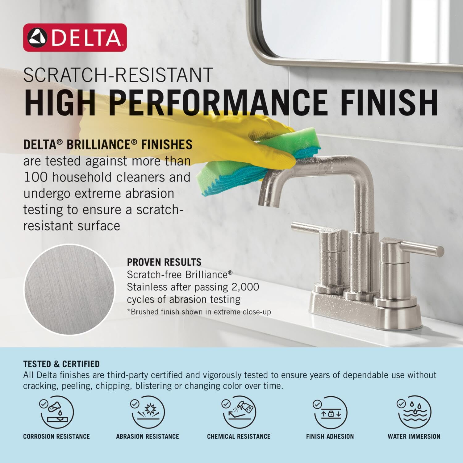 Open Box - Delta 25849LF-CZPD - Bathroom Sink Faucets Faucet