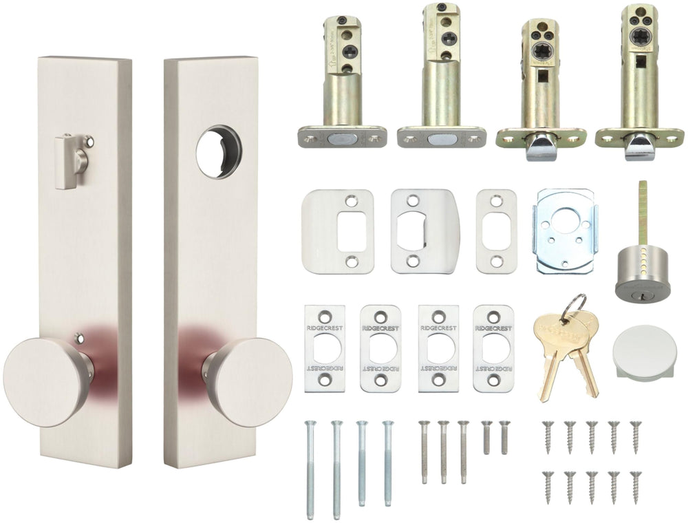 Open Box - Sure-Loc ZT307 SB - Door Knob Combo Packs Door Hardware