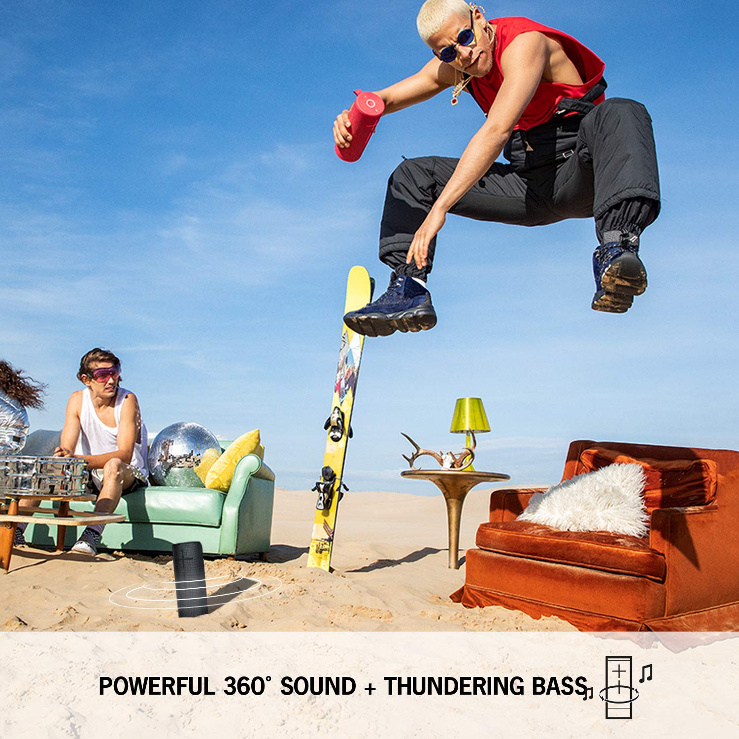 Certified Refurbished - Ultimate Ears MEGABOOM 3 Portable Wireless Bluetooth Speaker Ultimate EarsBullseye Deals