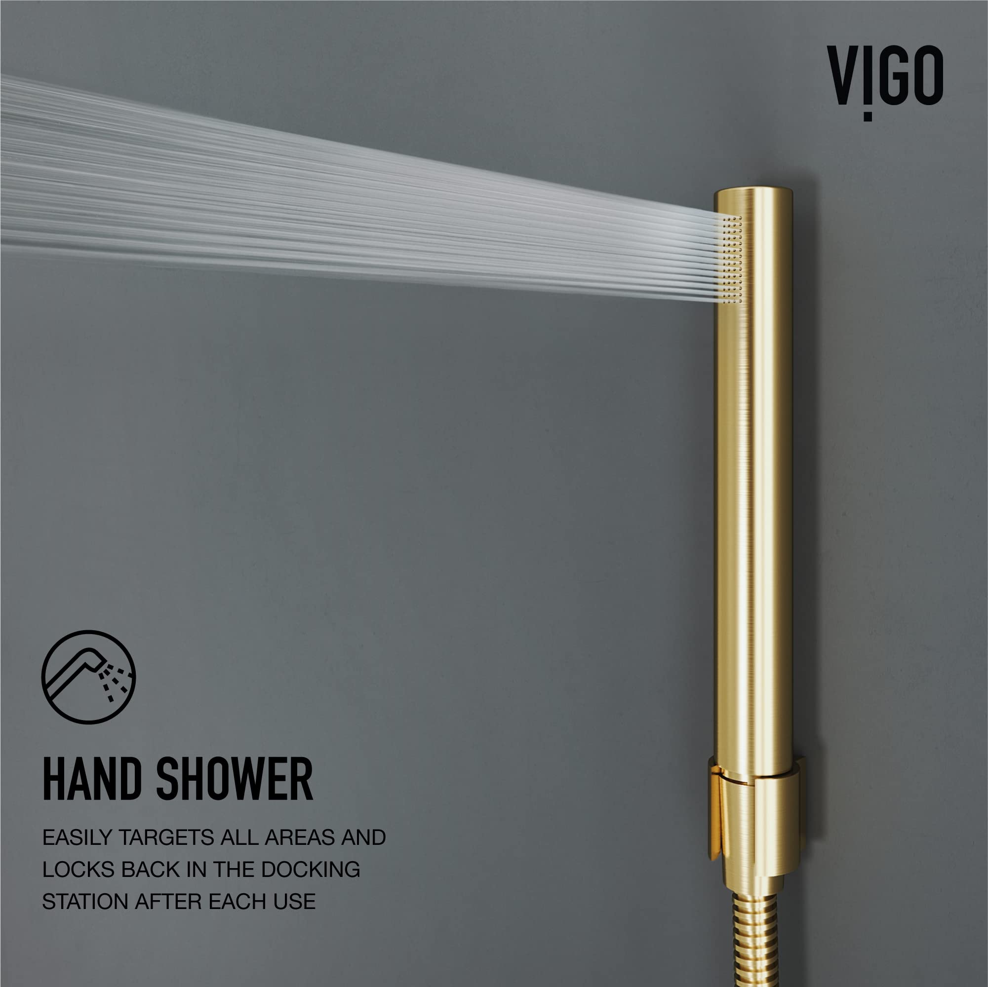 Open Box - Vigo VG08016MG - Showerpanel Showers