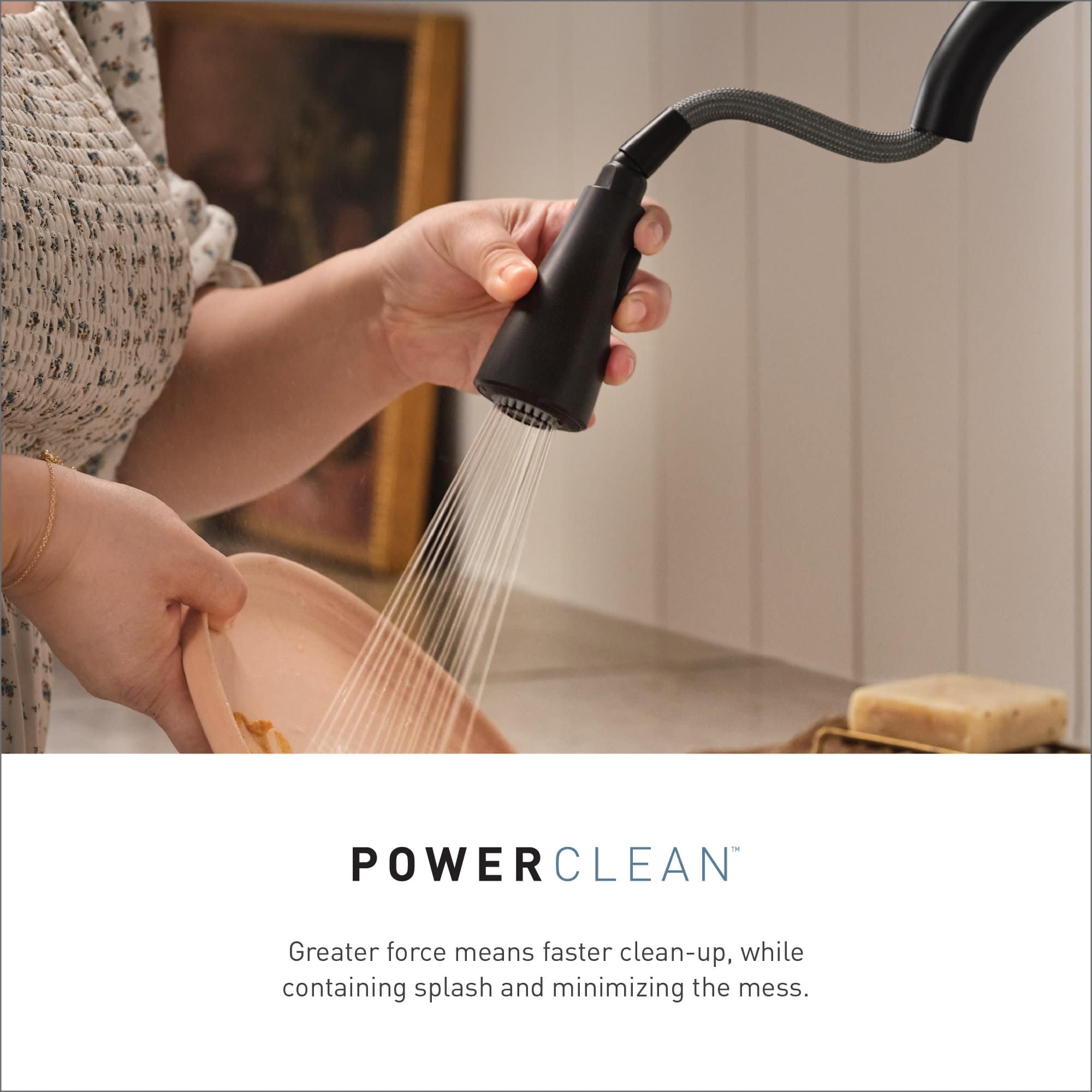 Open Box - Moen 9126EWBZG - Kitchen Faucet