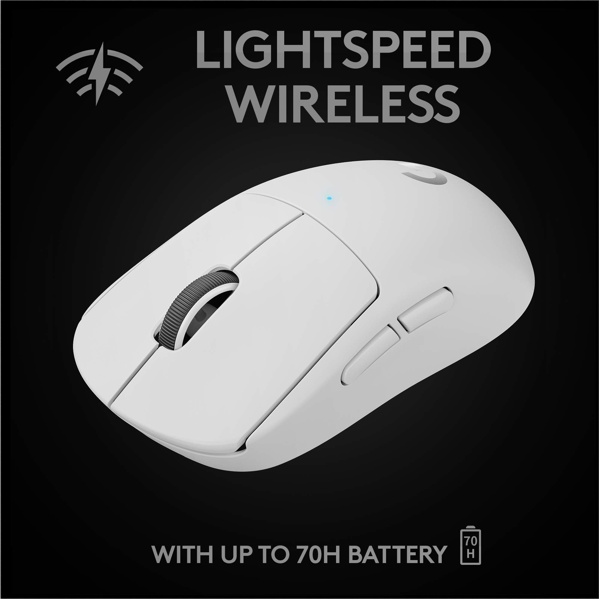Open Box -  Logitech G PRO X SUPERLIGHT Wireless Gaming Mouse - White
