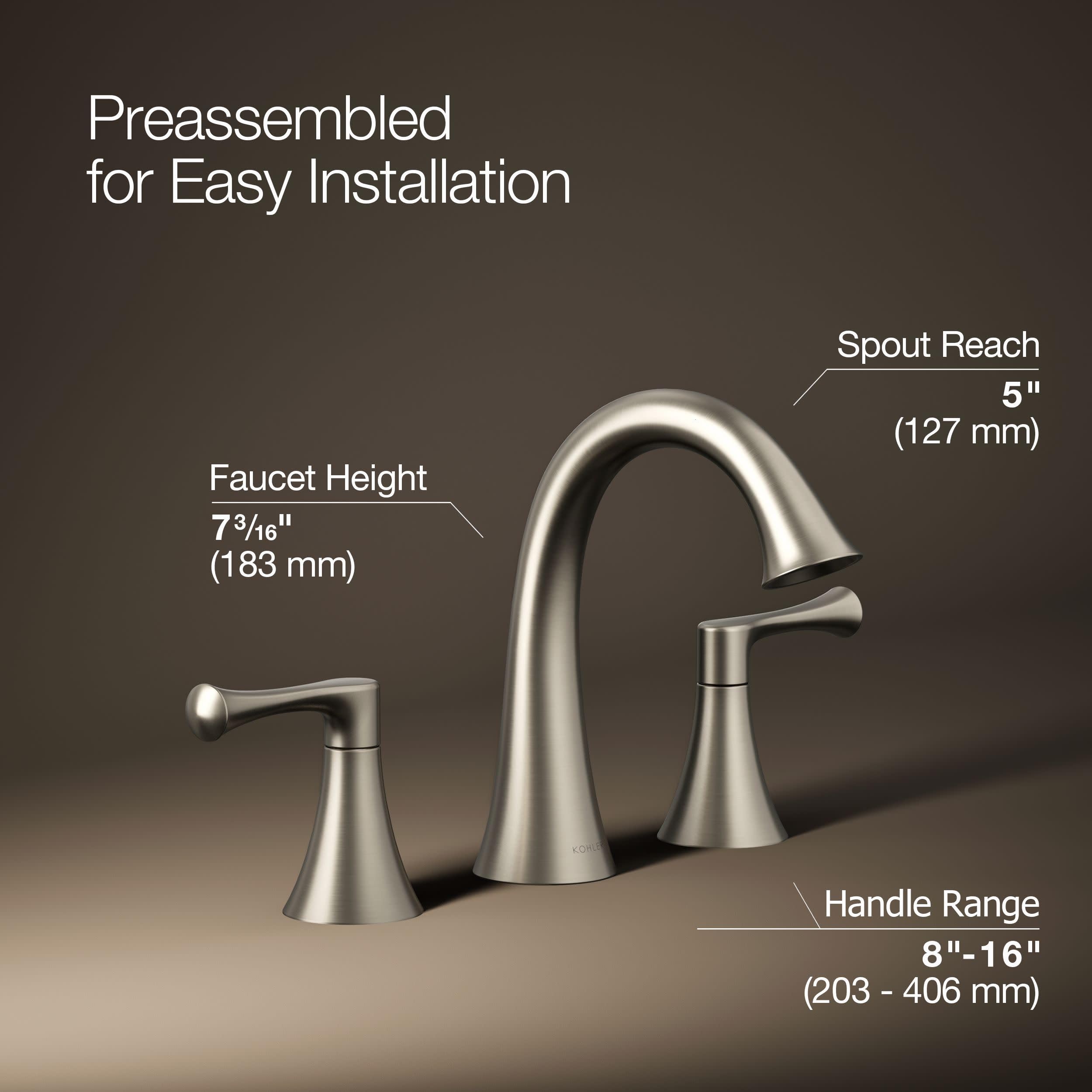 Open Box - Kohler K-35953-4-BN - Bathroom Sink Faucets Faucet