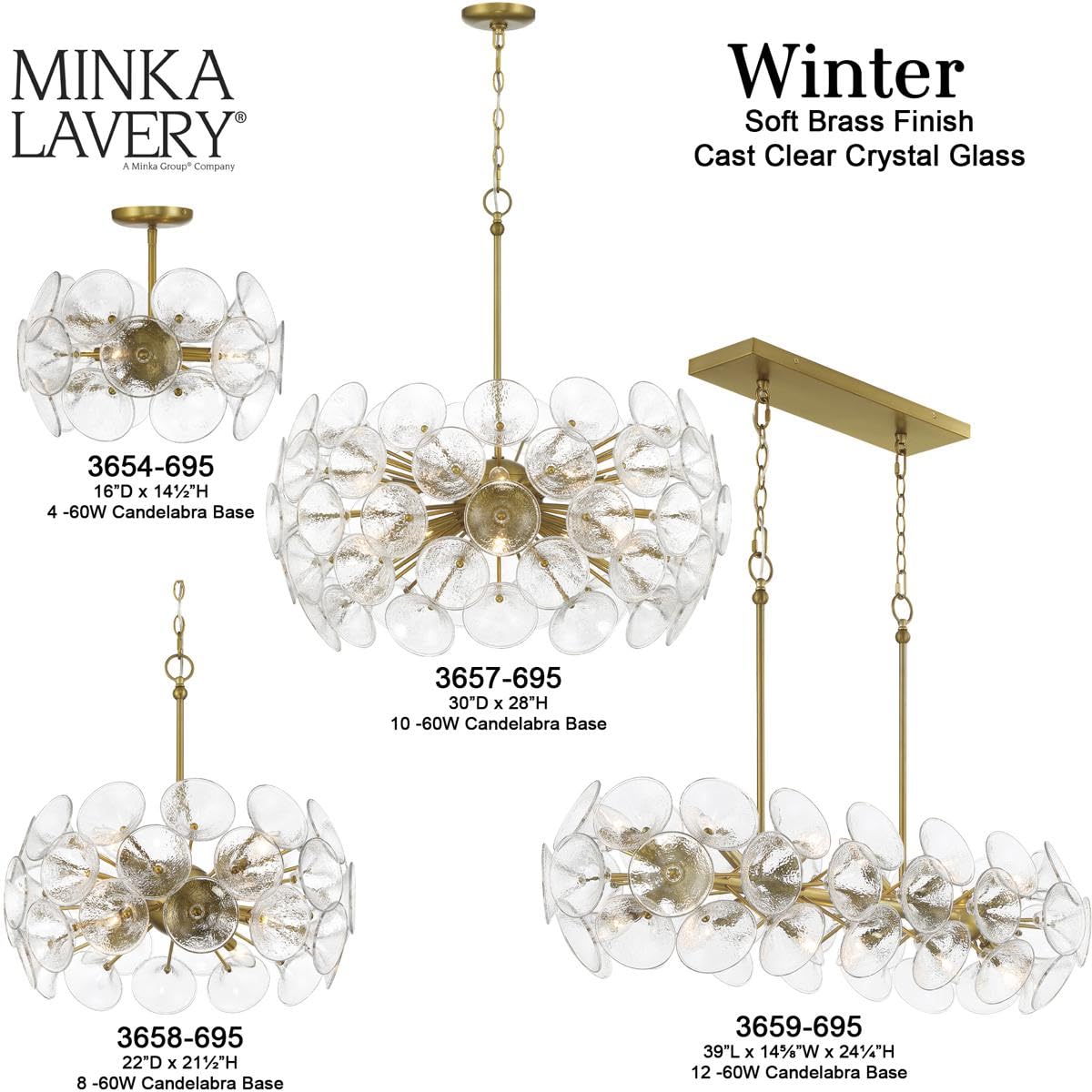 Open Box - Minka Lavery 3658-695 - Chandeliers Indoor Lighting