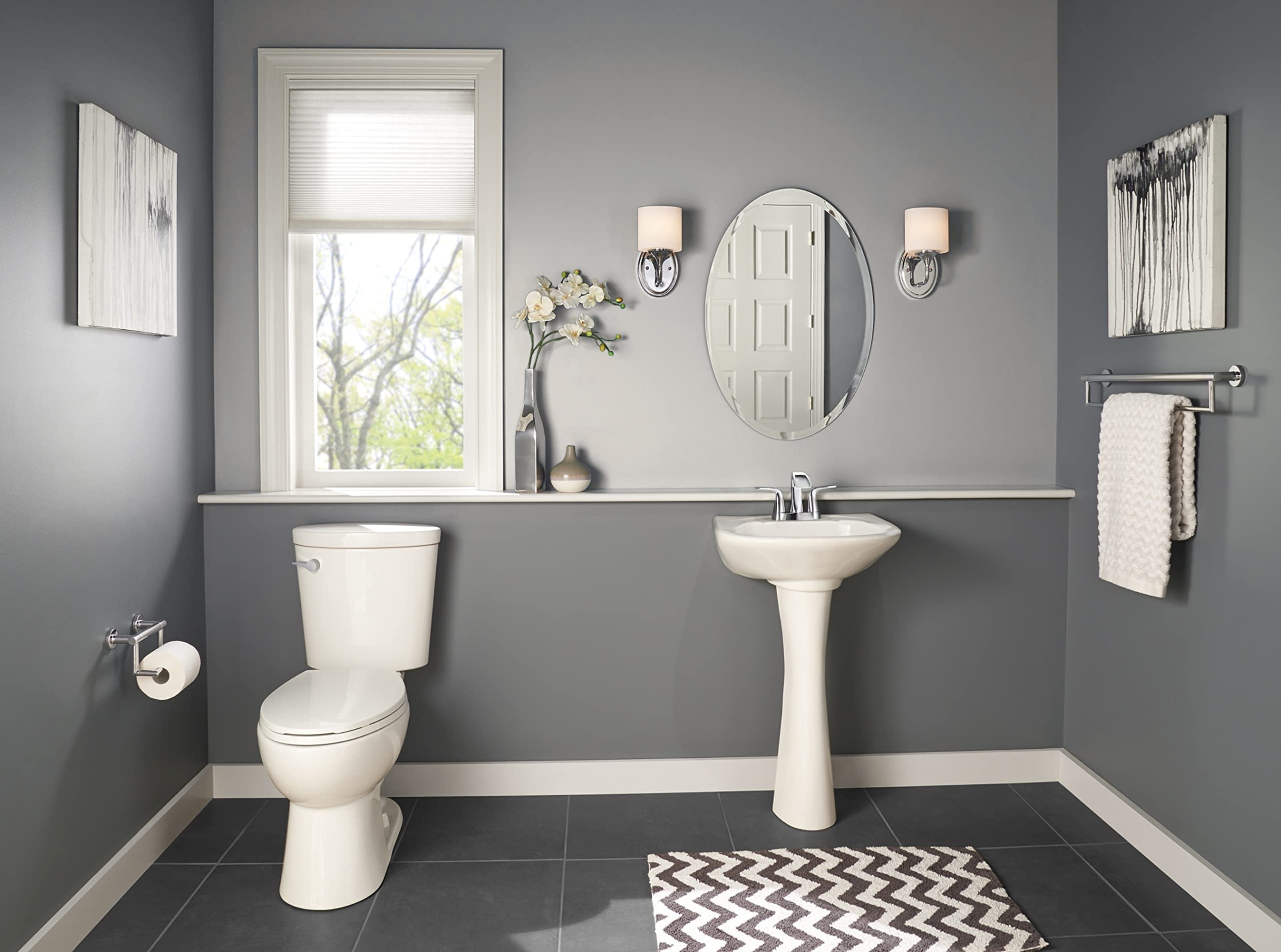 Open Box - Delta 41550-PN - Bathroom Hardware Bathroom Hardware and Accessories
