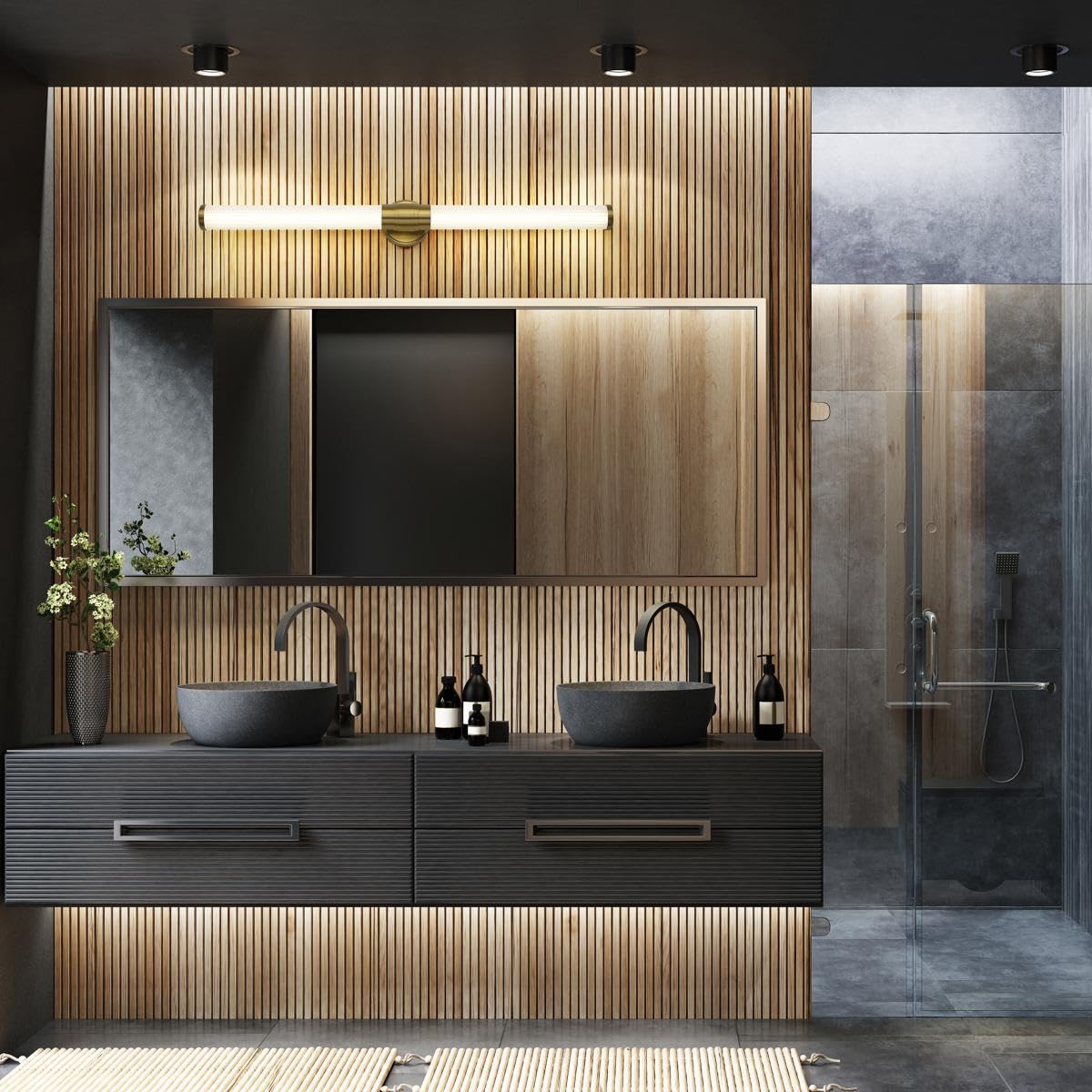 Open Box - Z-Lite 1020-40W-MGLD-LED - Bathroom Fixtures Indoor Lighting