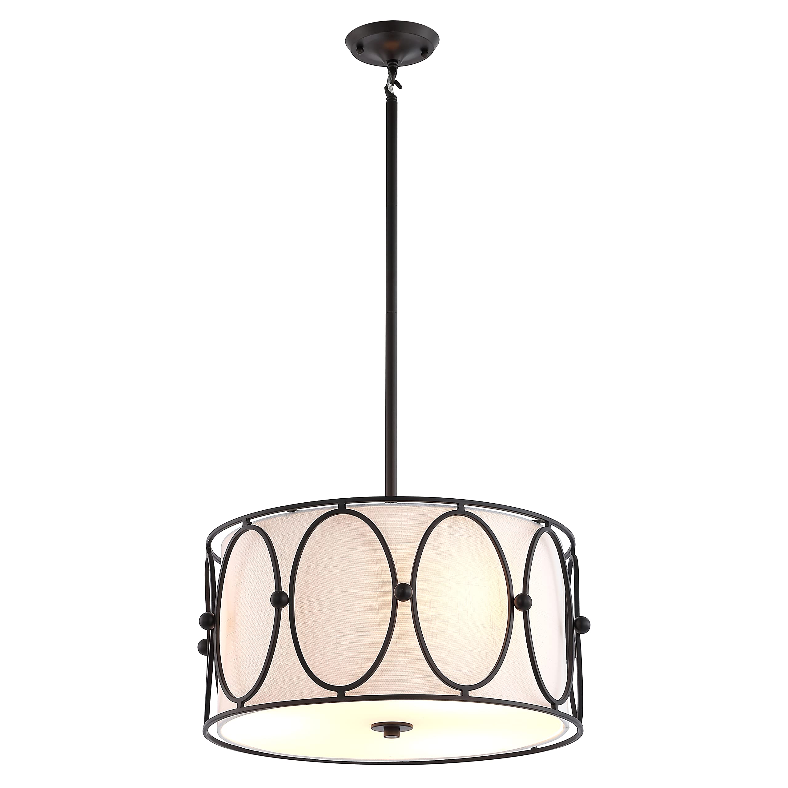 Open Box - JONATHAN Y Lighting JYL9008B - Chandeliers Indoor Lighting