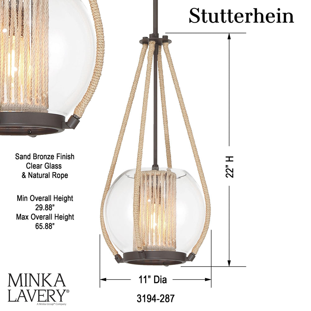 Open Box - Minka Lavery 3194-287 - Pendants Indoor Lighting