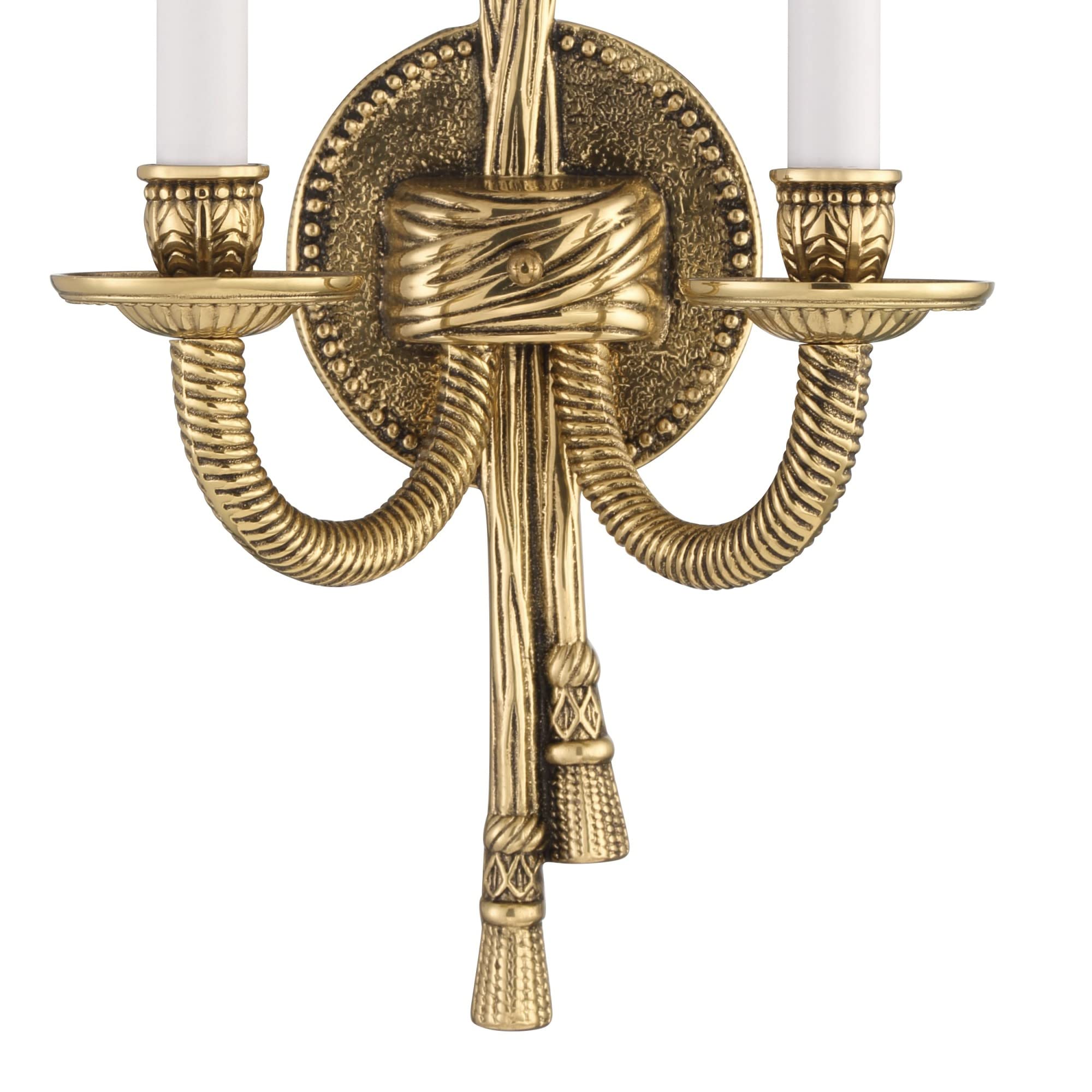 Open Box - Crystorama Lighting Group 650-OB Arlington 2 Light Candle Style Double Wall Sconce