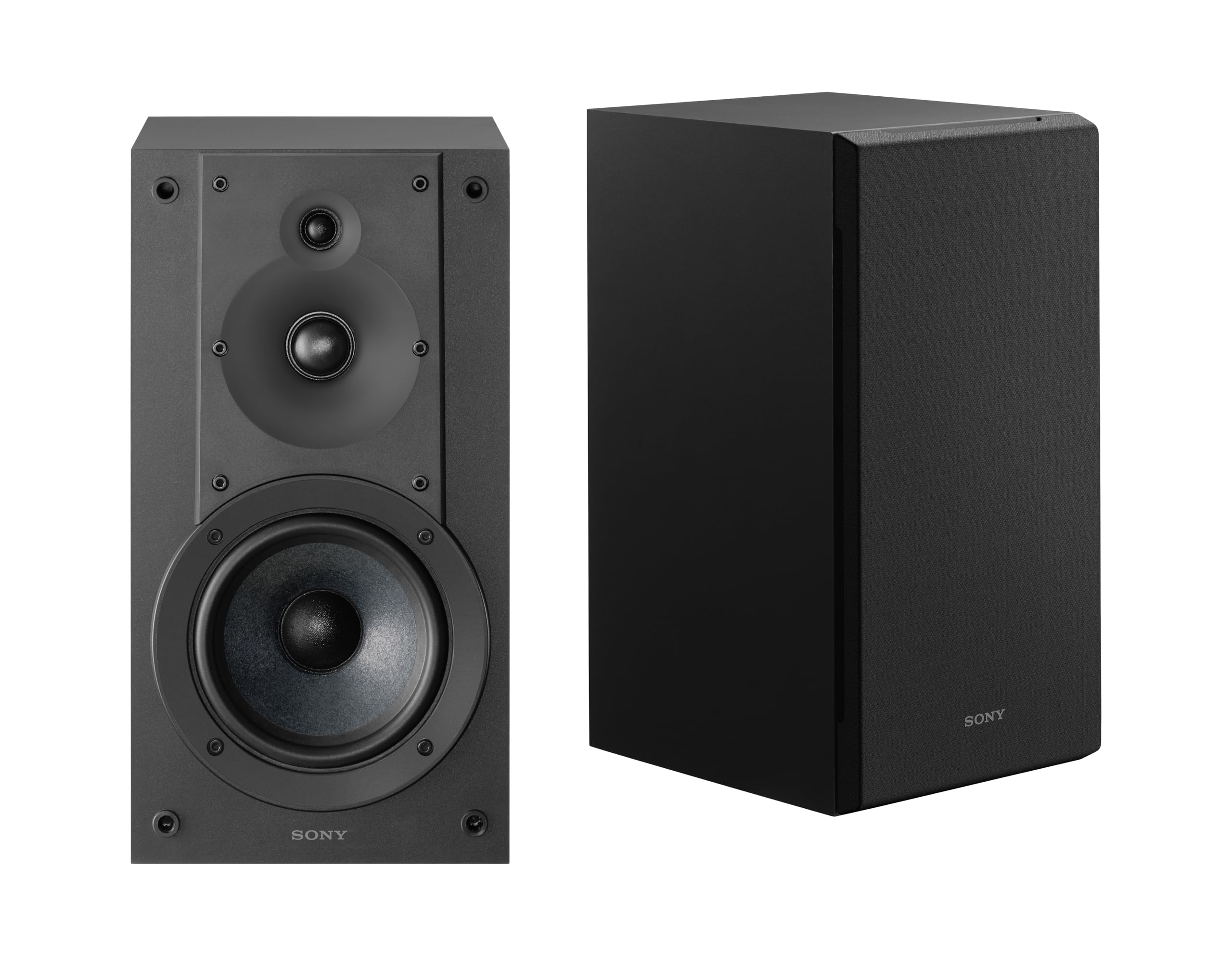 Certified Refurbished - Sony CS Speakers, SS-CS5M2 3-Way 3-Driver Hi-res Bookshelf Speakers (Pair), 2025 Model SonyBullseye Deals