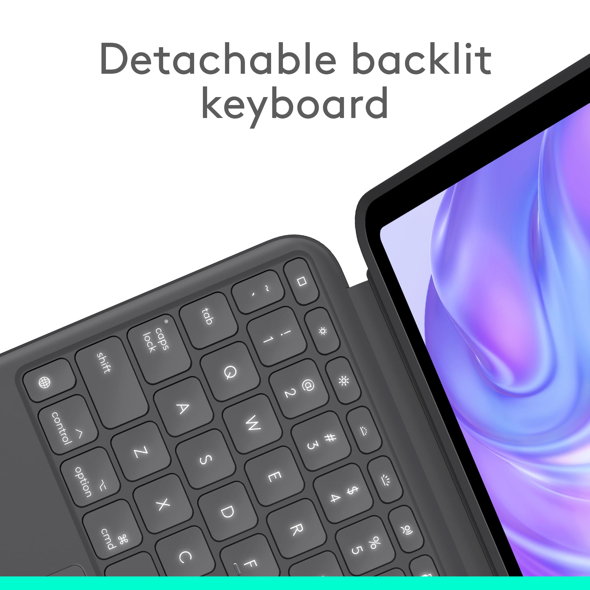 Refurbished - KEYBOARD,DAREDEVIL,IN-HOUSE/EMS,US,AMR+AP-425,GRAPHITE,RETAIL,N/A,AMR, IPAD PRO 11-INCH (M4)