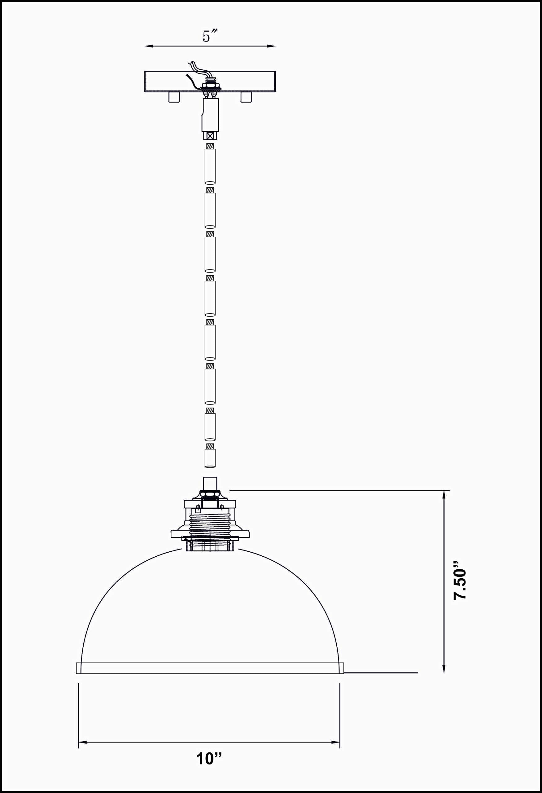 Open Box - Z-Lite 1004P20-MW-RB - Pendants Indoor Lighting