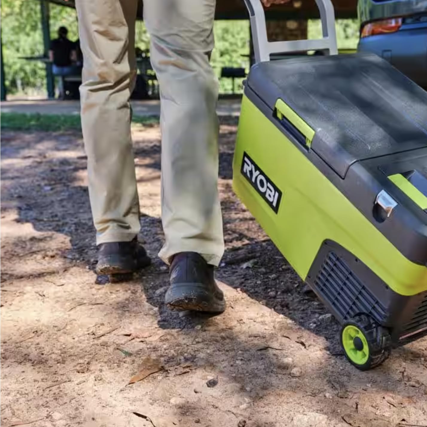Open Box -  RYOBI ONE+ 18V 24 Qt. Hybrid Battery Powered Iceless Cooler (Tool Only), Green RYOBIBullseye Deals