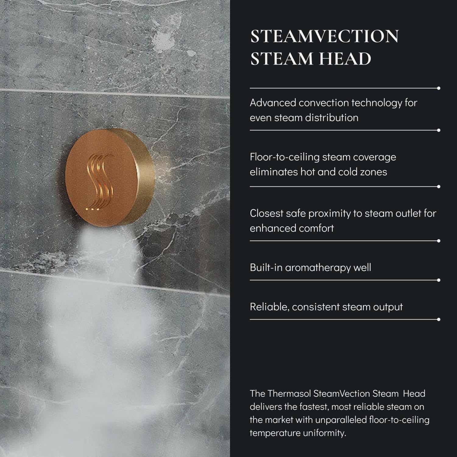 Open Box - ThermaSol TT7-SVSQ-SN - Steam Shower Kits Steam Showers
