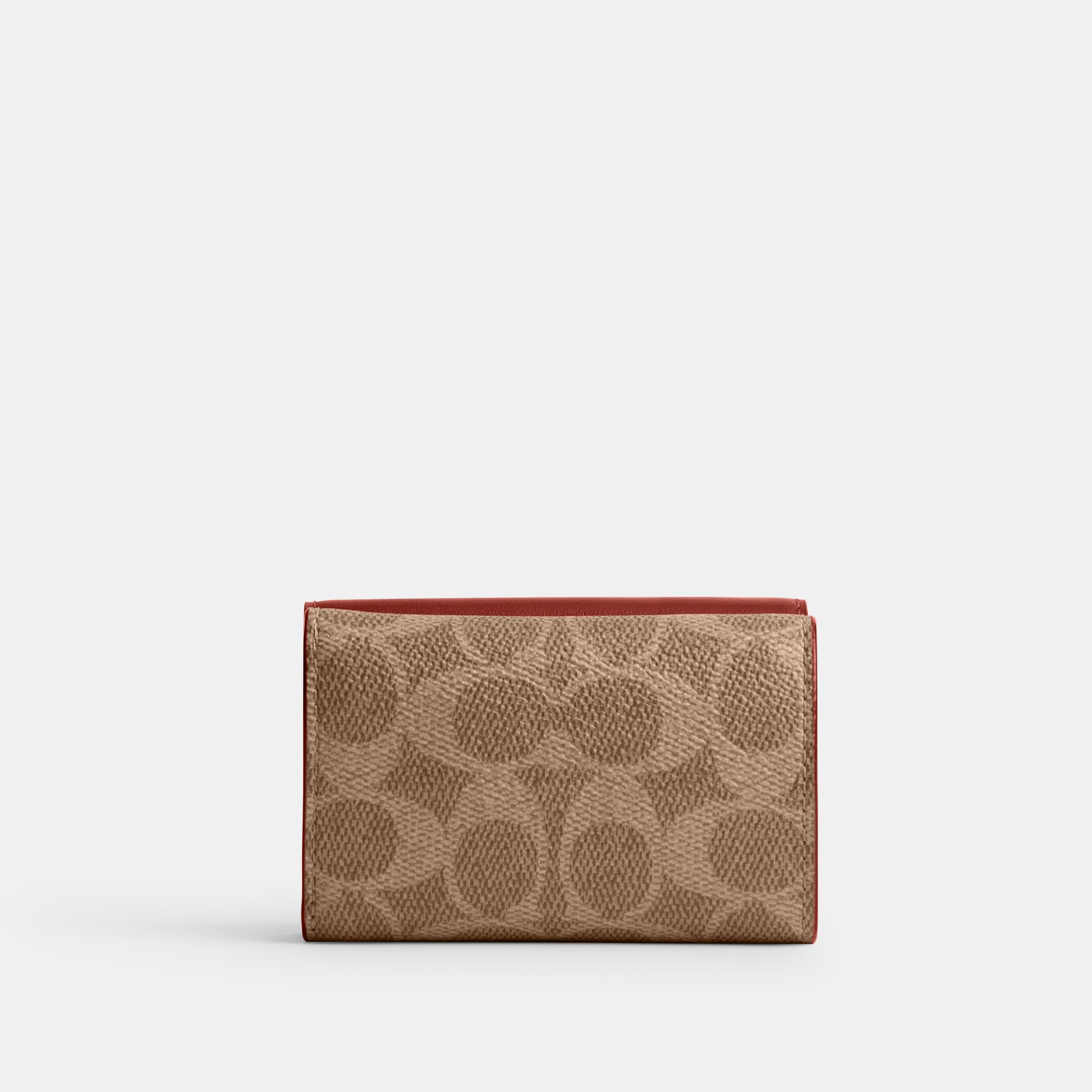 Coach Cm438-b4nq4 Beige Pvc Wallet For Women