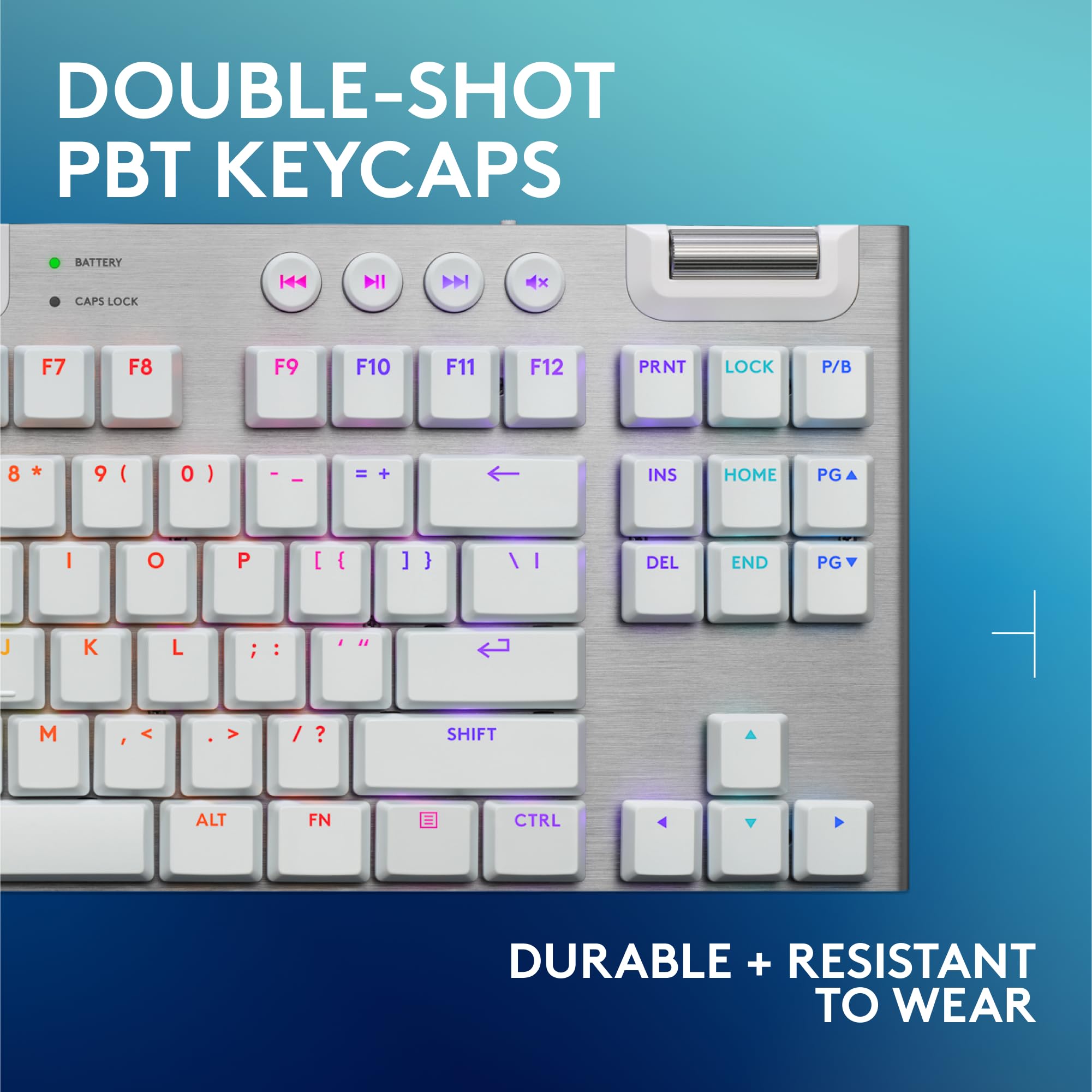 Refurbished - G915 X TKL White Tactile Wireless RGB Gaming Keyboard