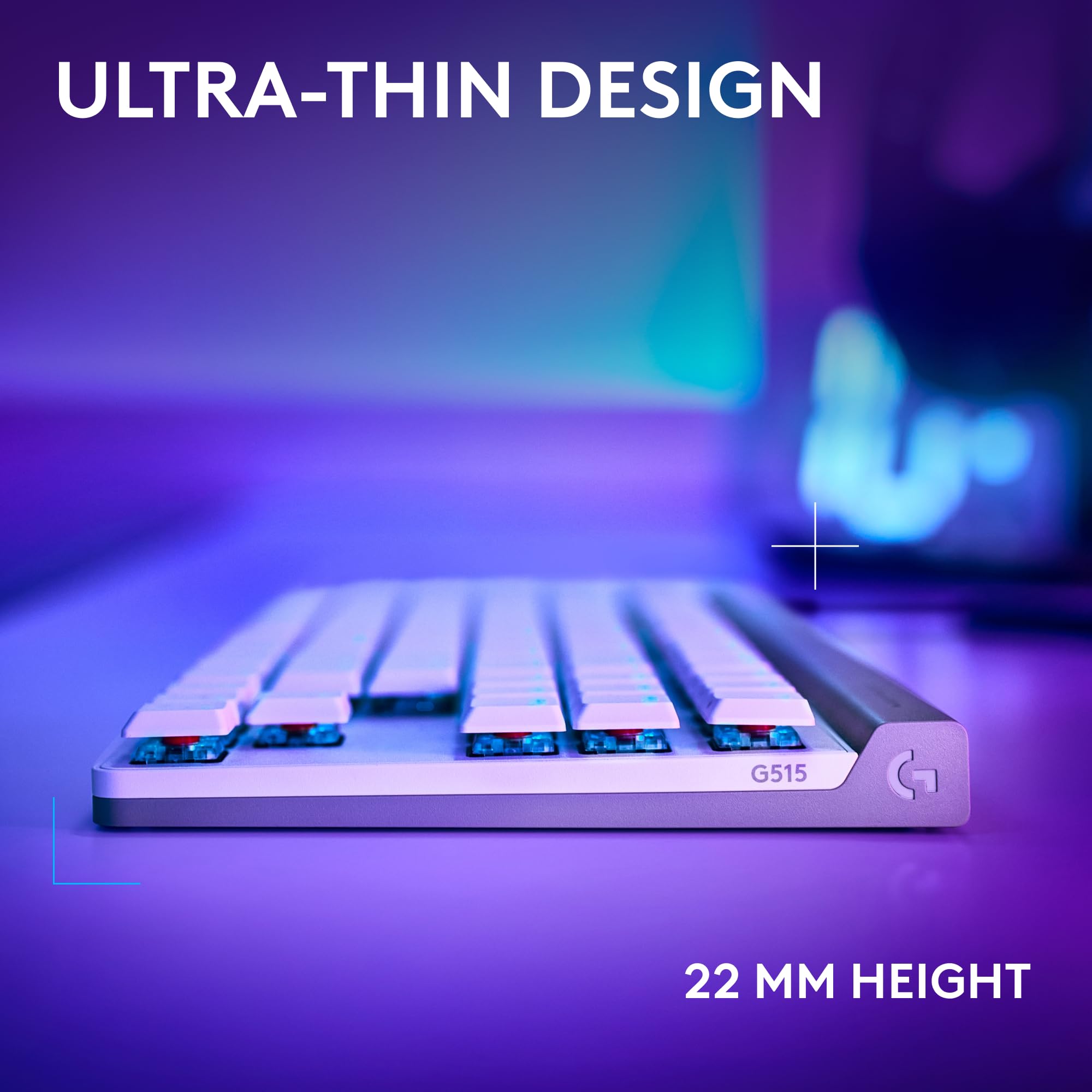 Refurbished - G515 TKL � White English Tactile