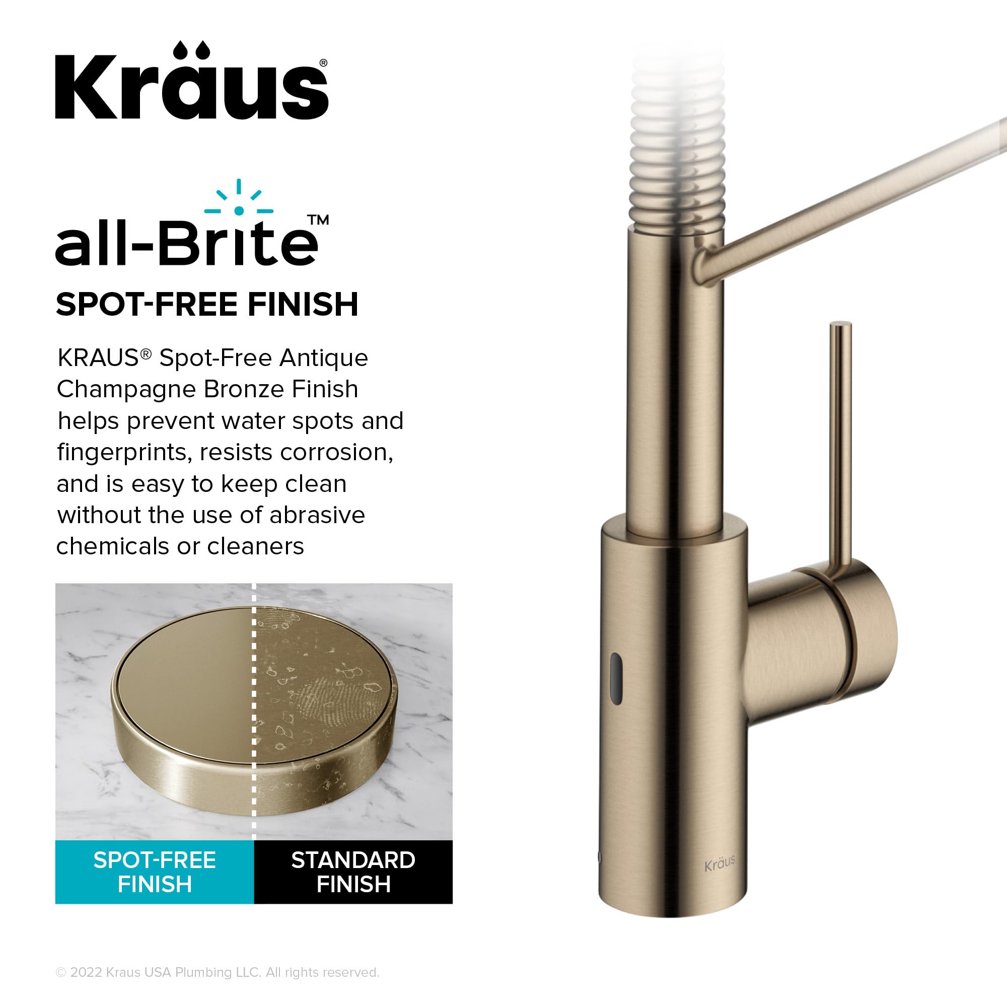Open Box - Kraus KSF-2631SFACB - Kitchen Faucet