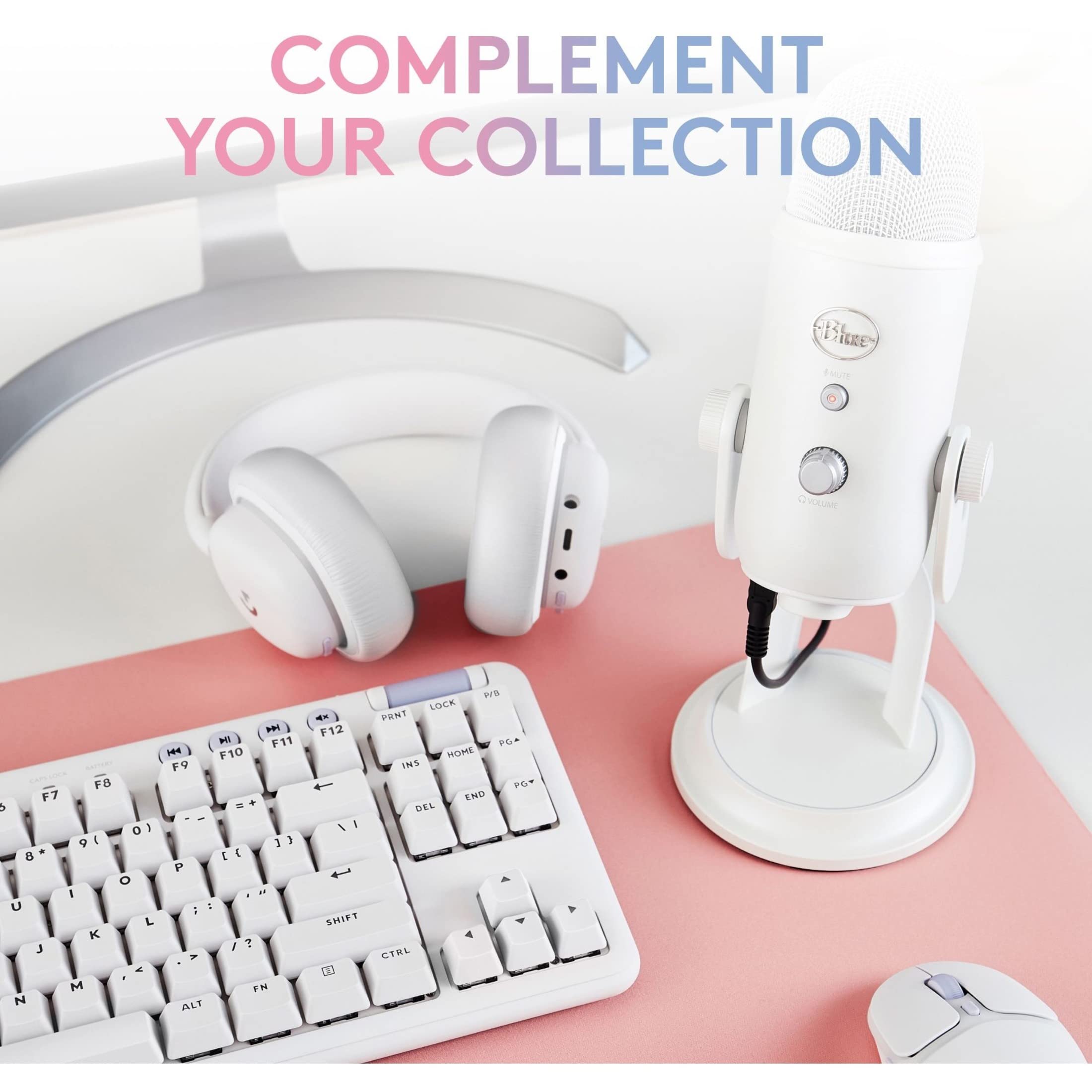 Refurbished - Blue Yeti USB Mic-OFF WHITE-USB- 988-000529