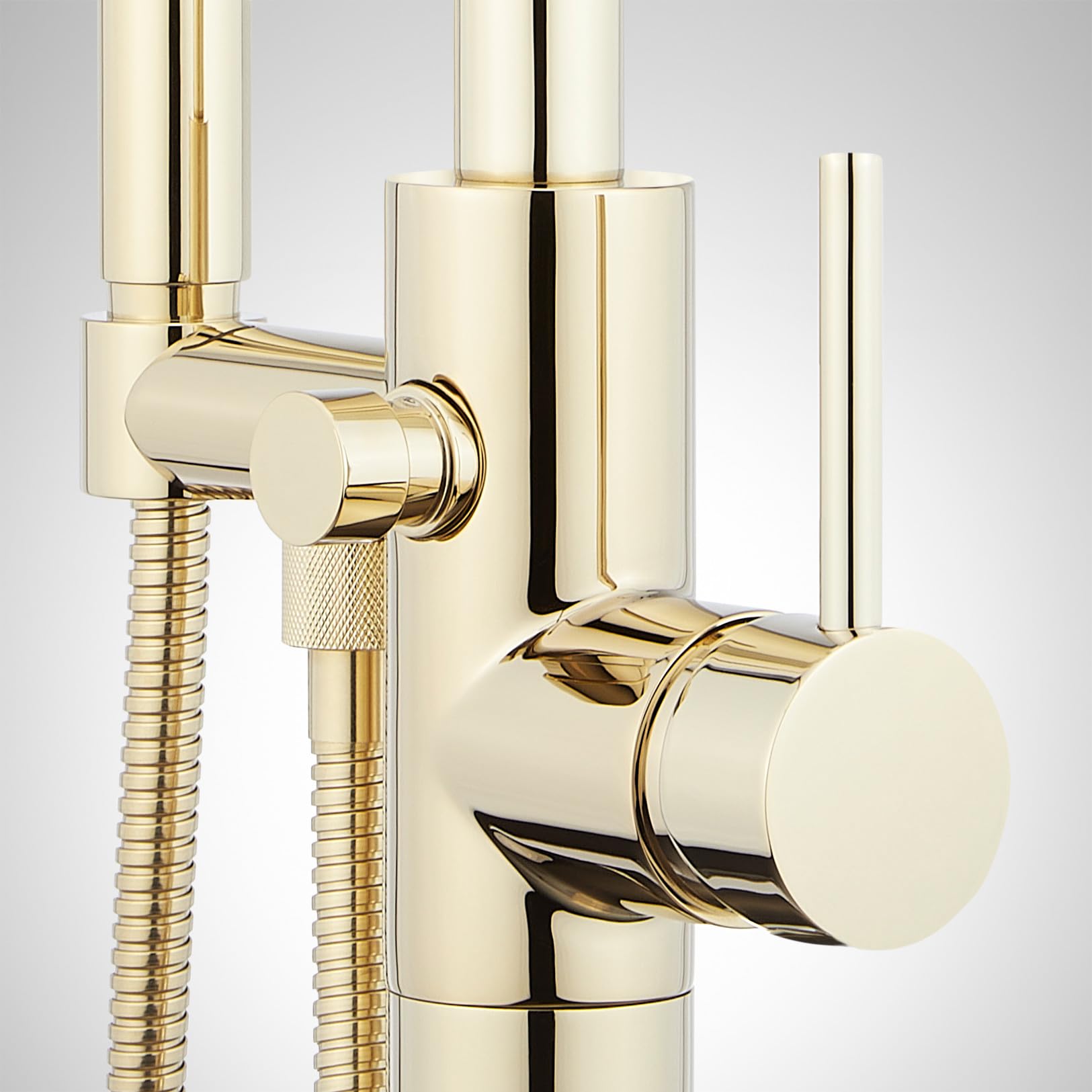 Open Box - Signature Hardware SHLEFS2000GCP - Tub Filler Faucet