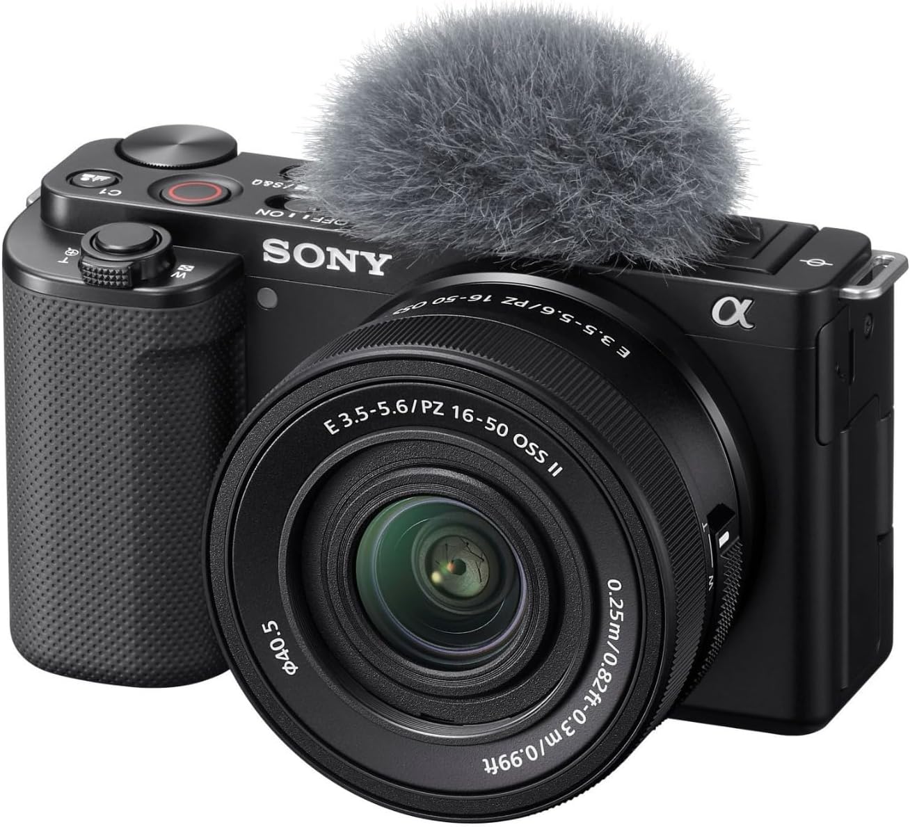 Certified Refurbished - SONY ZVE10KB Interchangeable Lens Camera