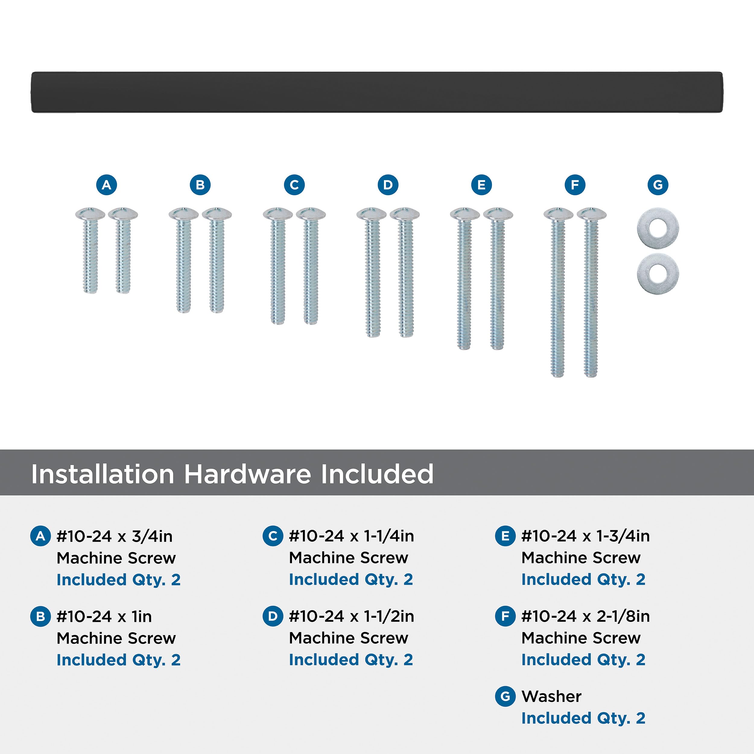 Open Box - Amerock BP37430MB - Pulls Cabinet Hardware