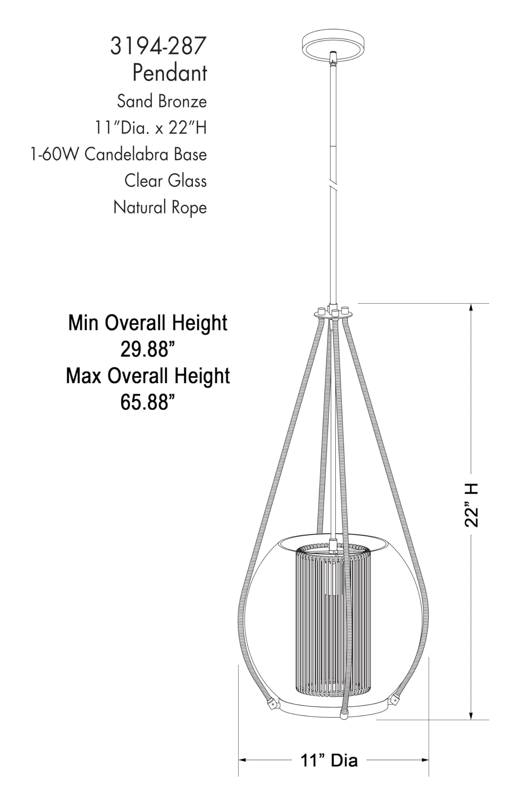 Open Box - Minka Lavery 3194-287 - Pendants Indoor Lighting