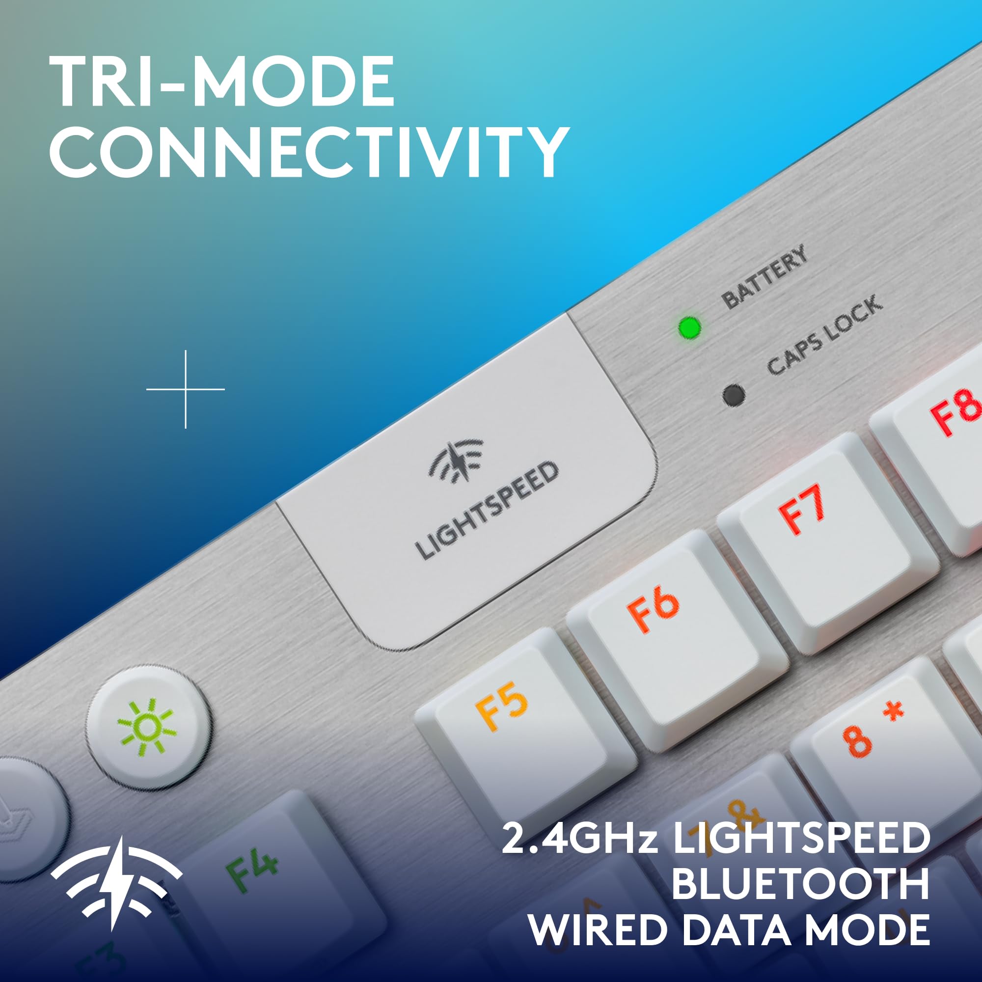 Refurbished - G915 X TKL White Tactile Wireless RGB Gaming Keyboard