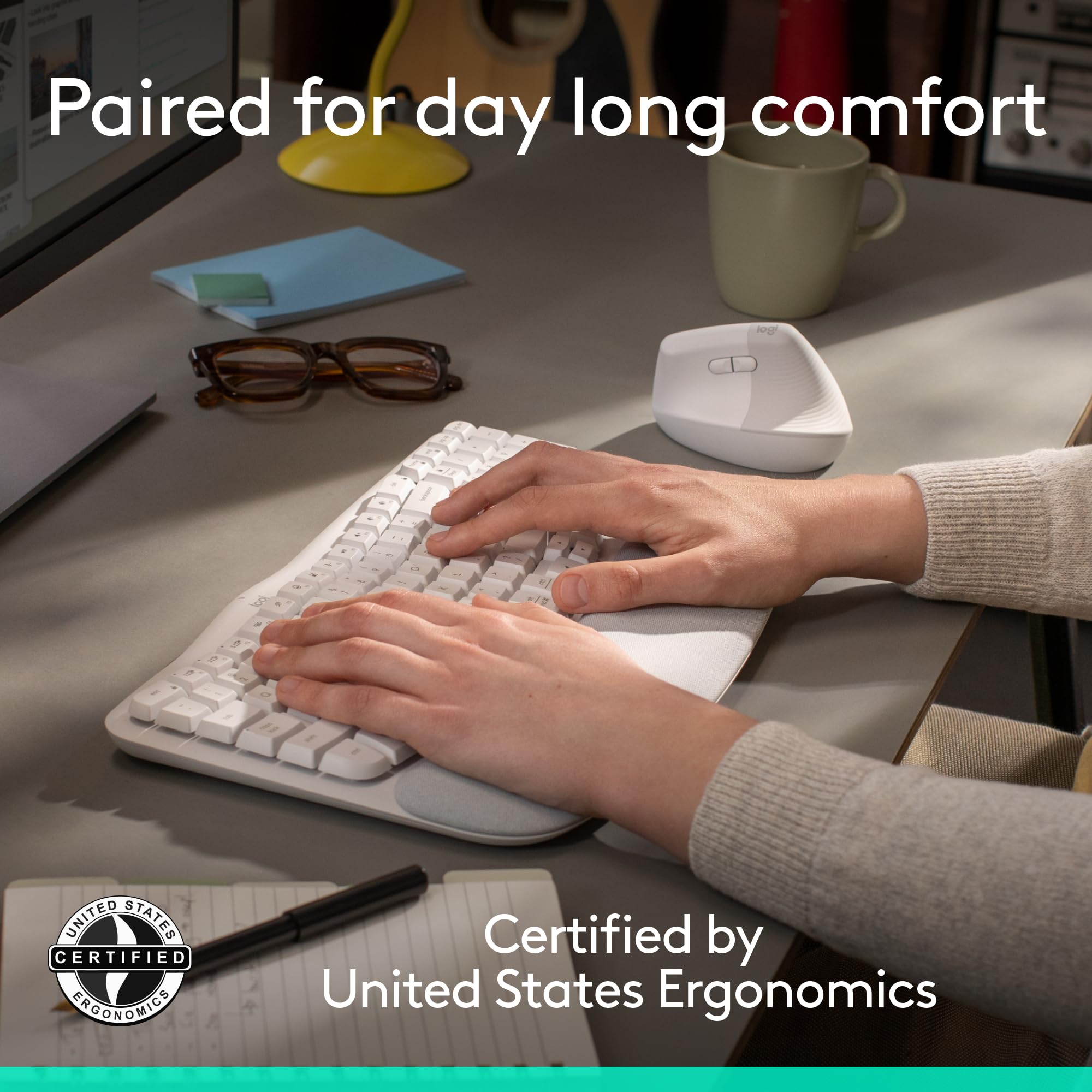 Refurbished - Logitech WAVE KEYS & LIFT COMBO