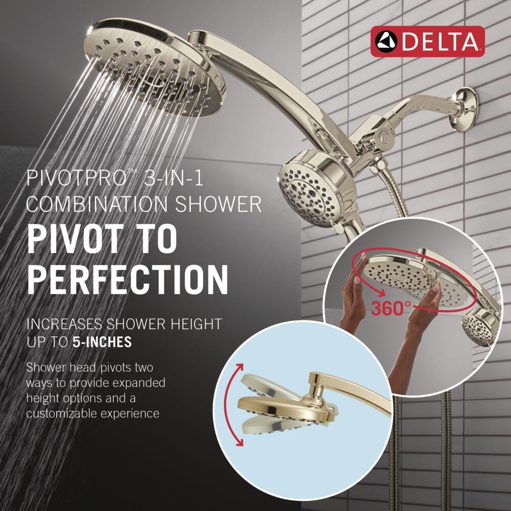 Open Box - Delta 58600-PN-PR - Shower Heads Showers