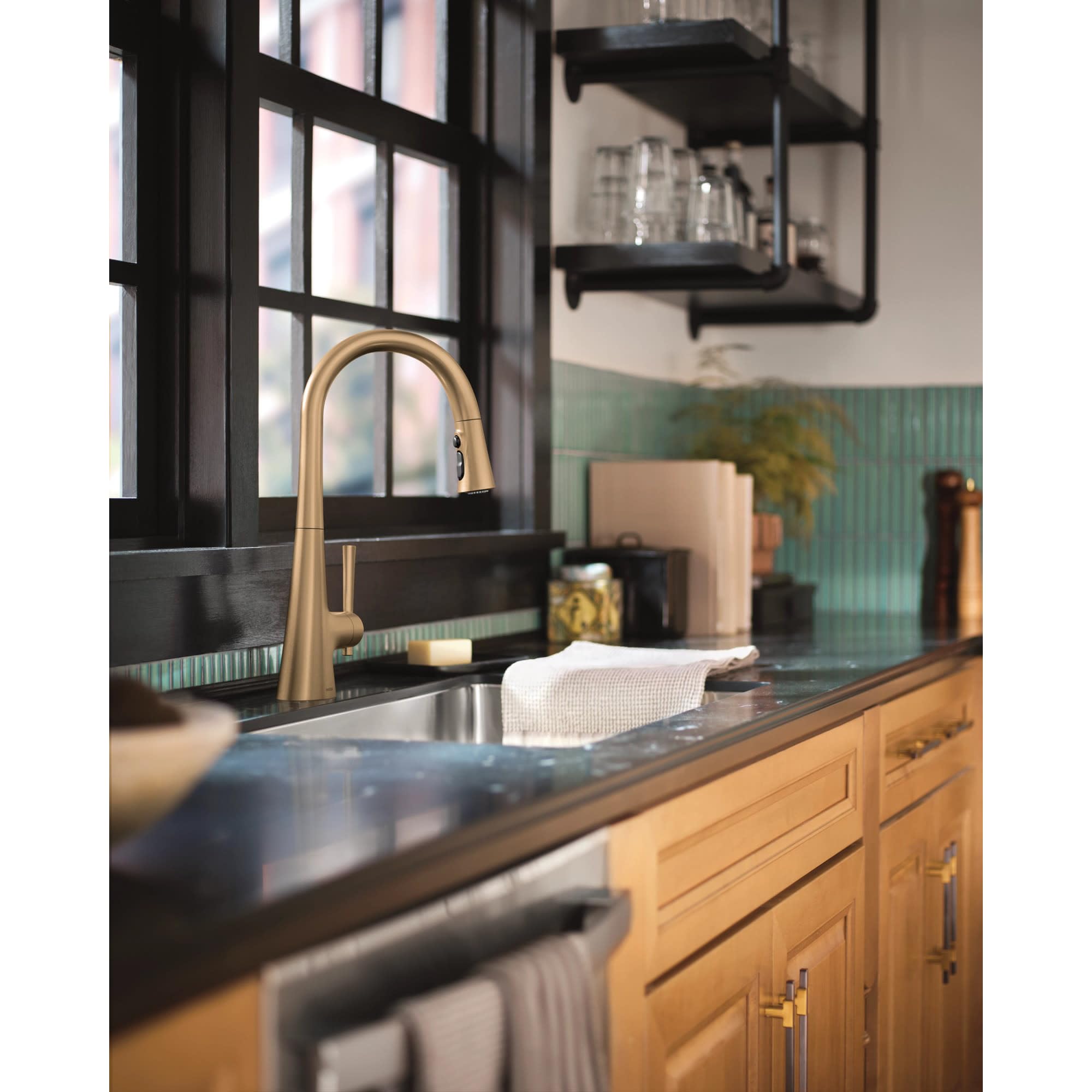 Open Box - Moen 9126BZG - Kitchen Faucet