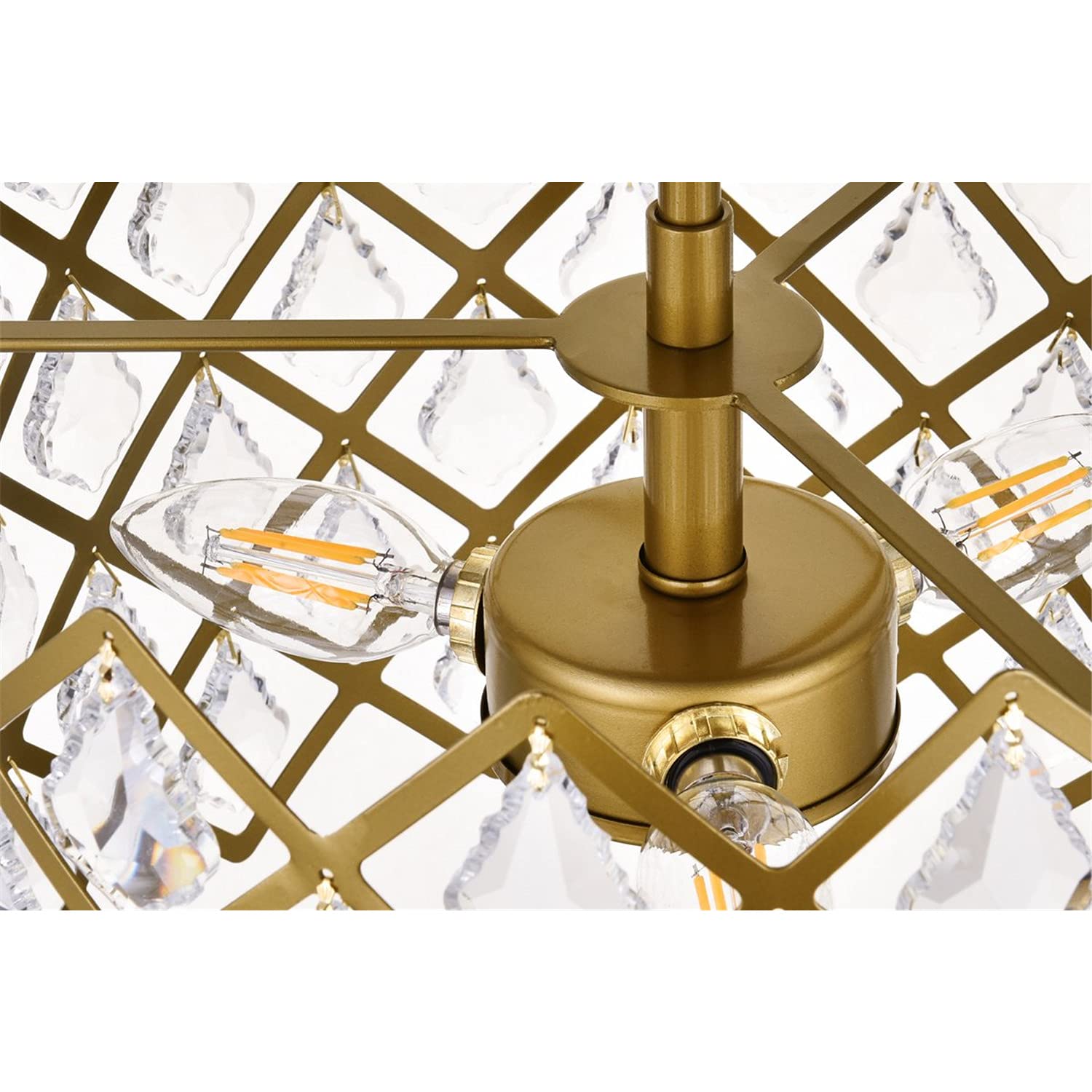 Open Box - Elegant Lighting 1111D13BR - Pendants Indoor Lighting