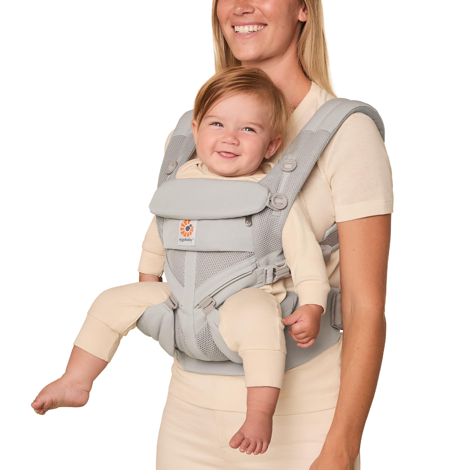 Ergobaby Omni 360 Mesh Baby Carrier - Pearl Grey