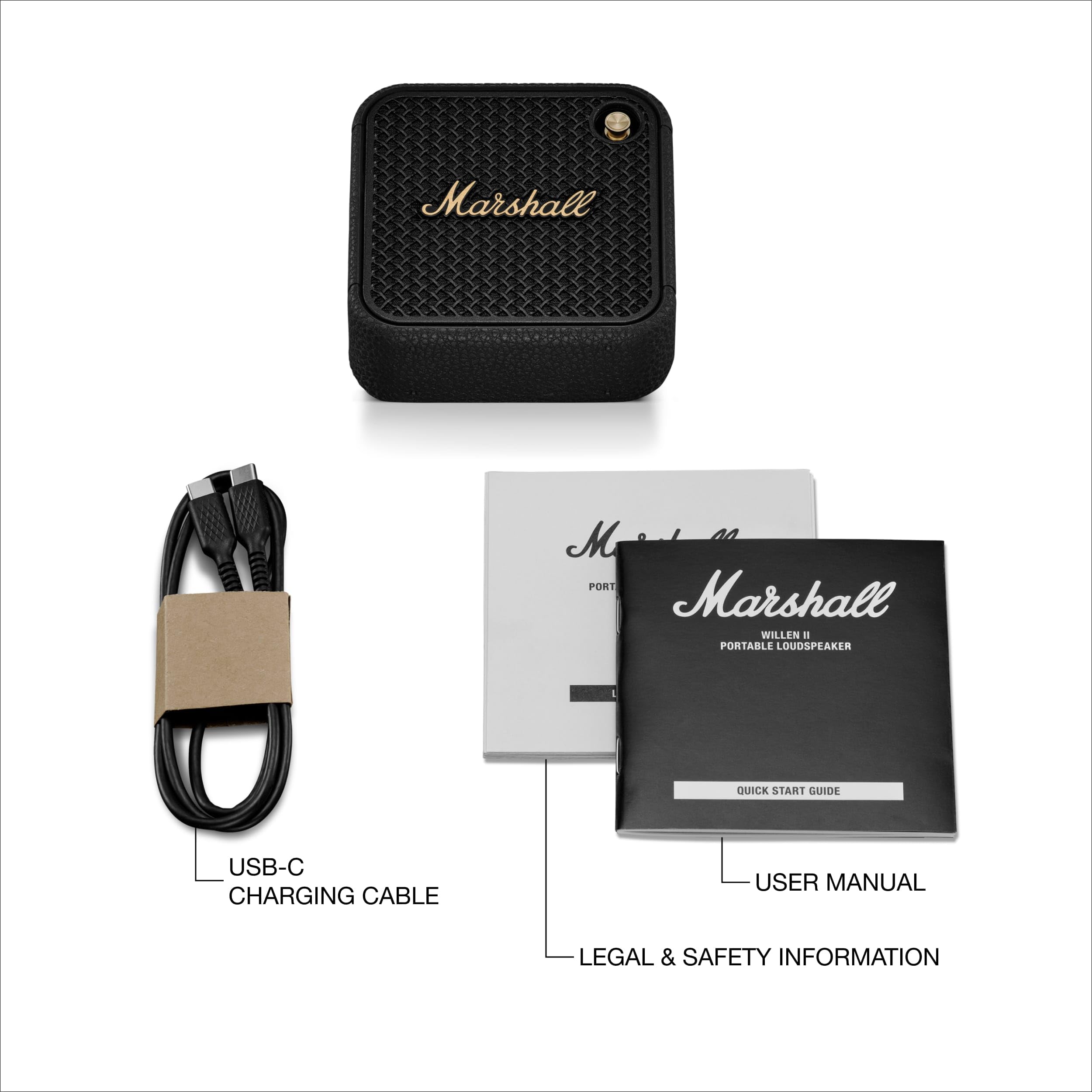 Certified Refurbished - WILLEN II BLACK AND BRASS