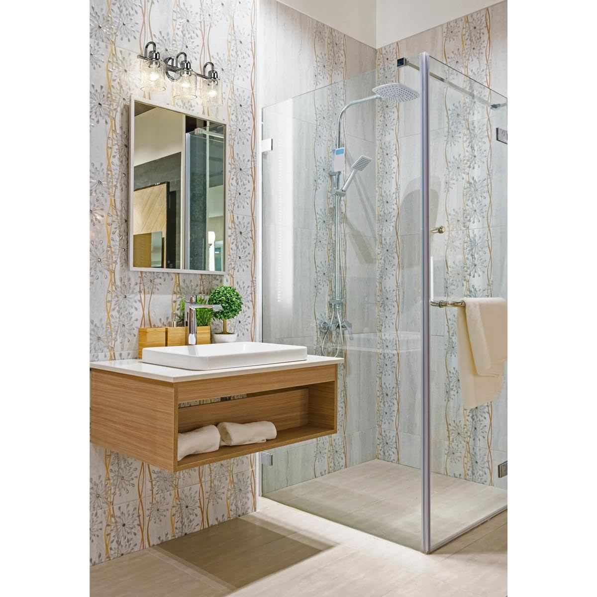 Open Box - Z-Lite 340-3V-CH - Bathroom Fixtures Indoor Lighting