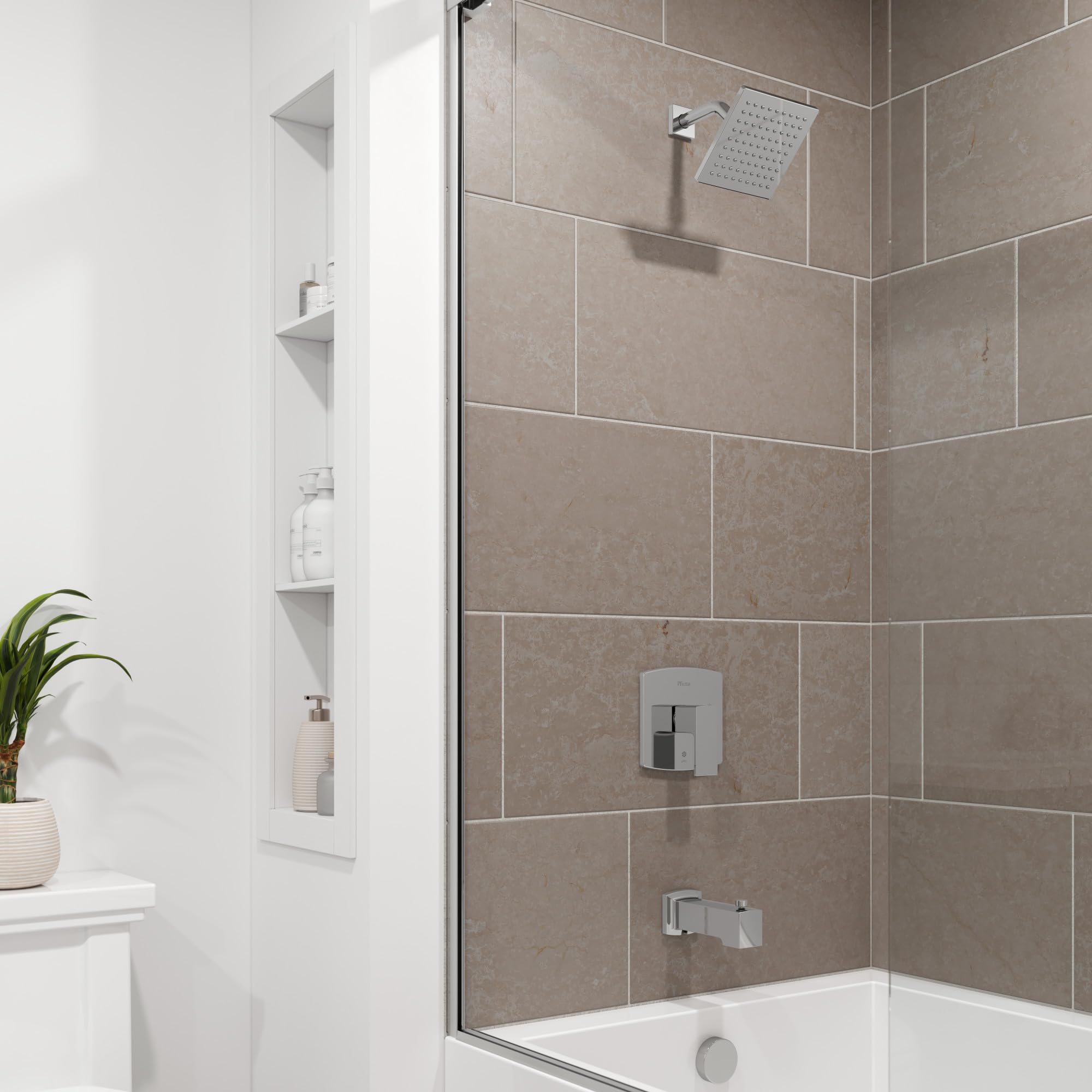 Open Box - Pfister R89-8PFMB - Tub and Shower Showers