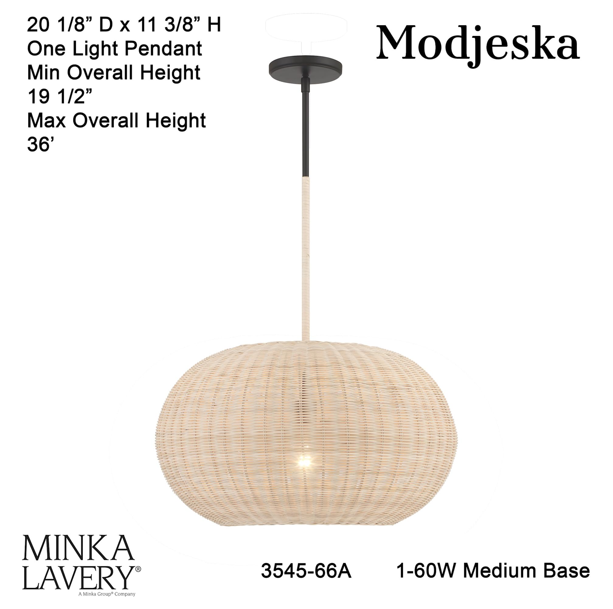 Open Box - Minka Lavery 3545-66A - Pendants Indoor Lighting