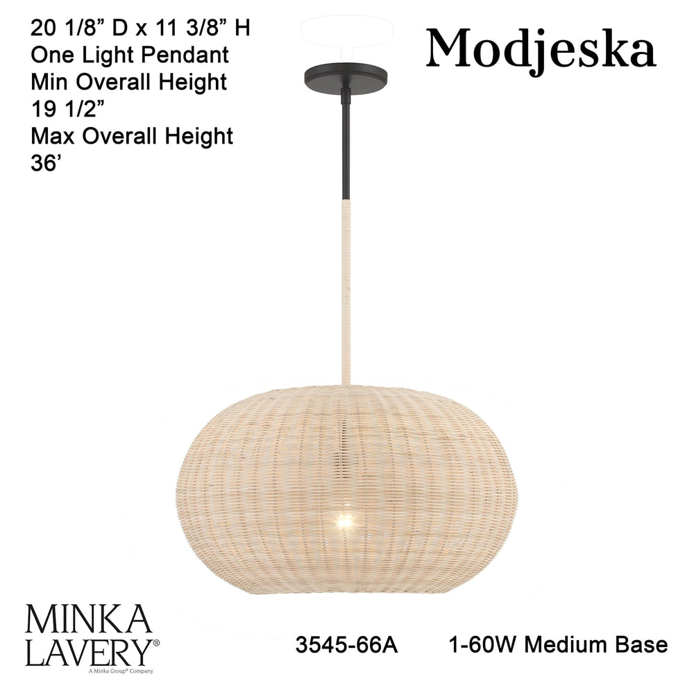 Open Box - Minka Lavery 3545-66A - Pendants Indoor Lighting