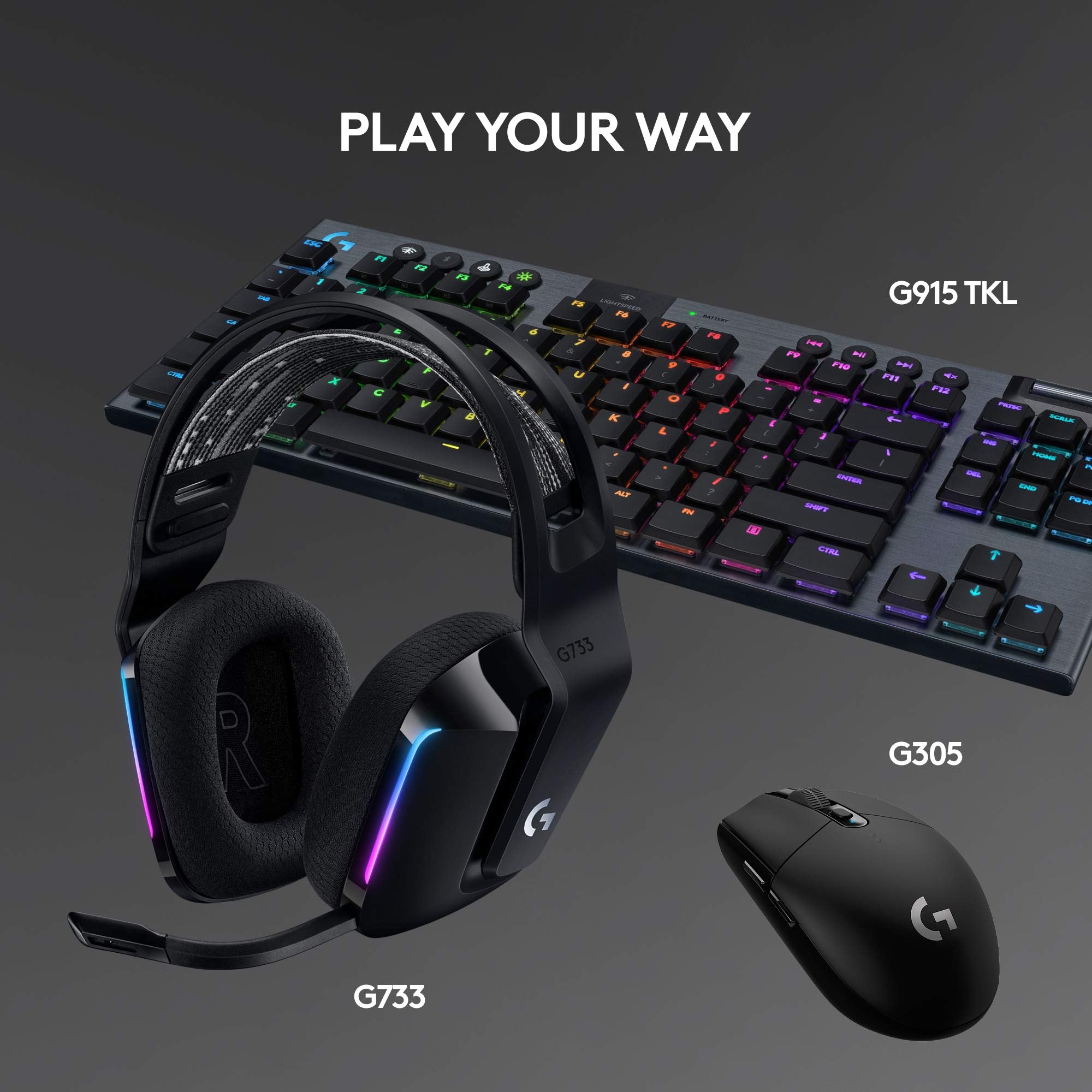Refurbished - PC ACC Logitech G733 Headset 097855155580