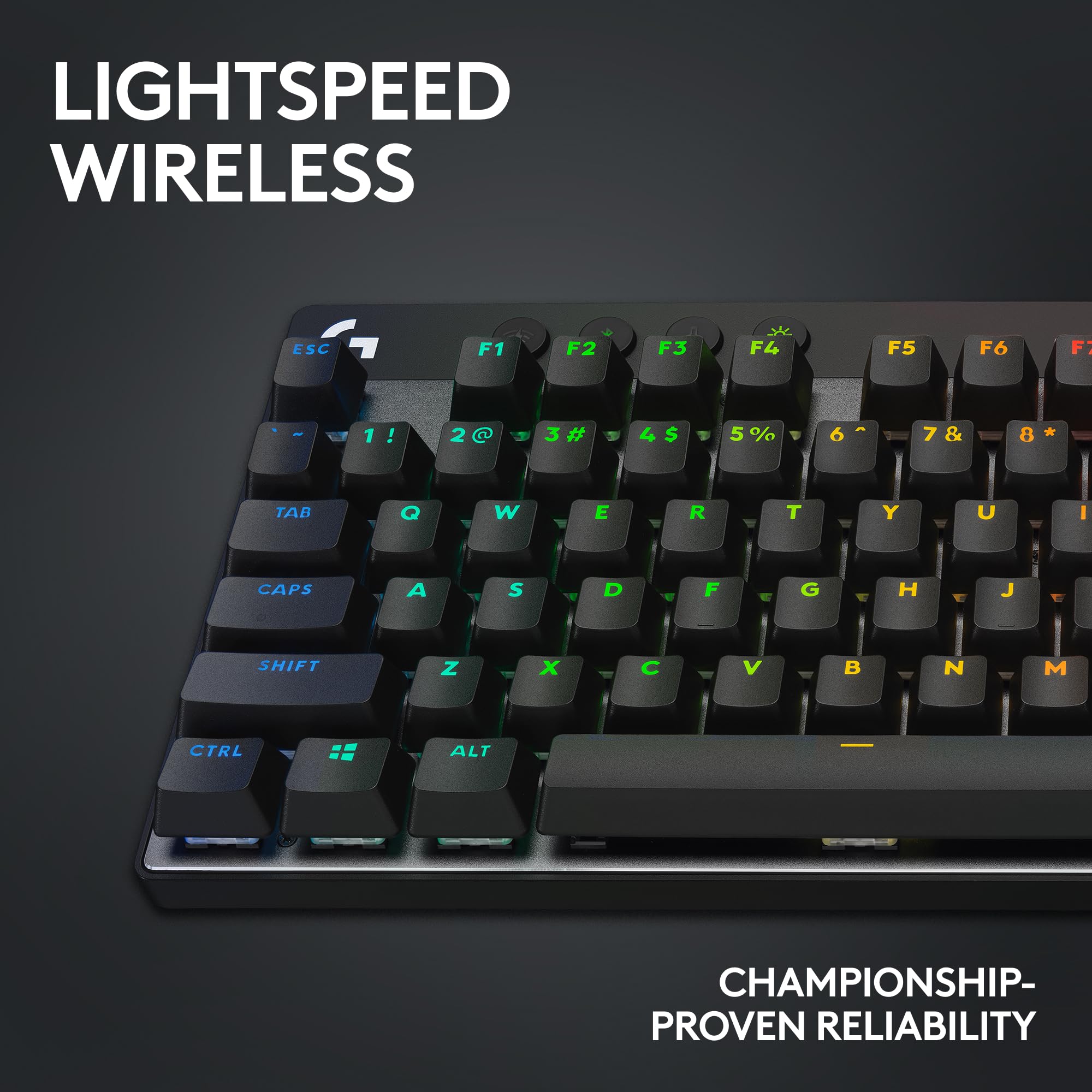 Refurbished - G PRO X TKL LIGHTSPEED Gaming Keyboard-BLACK-US-2.4GHZ/BT-TACTILE 920-012127