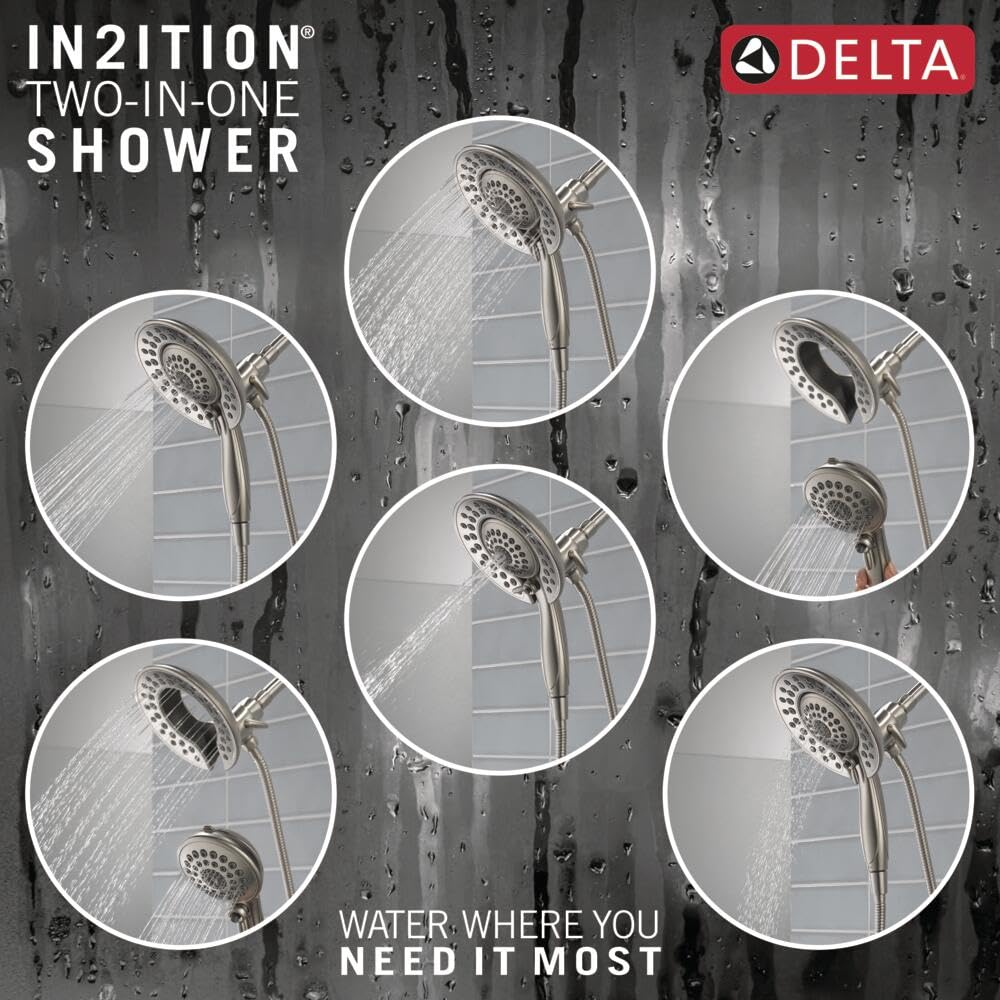 Open Box - Delta T17435-SS-I - Tub and Shower Showers