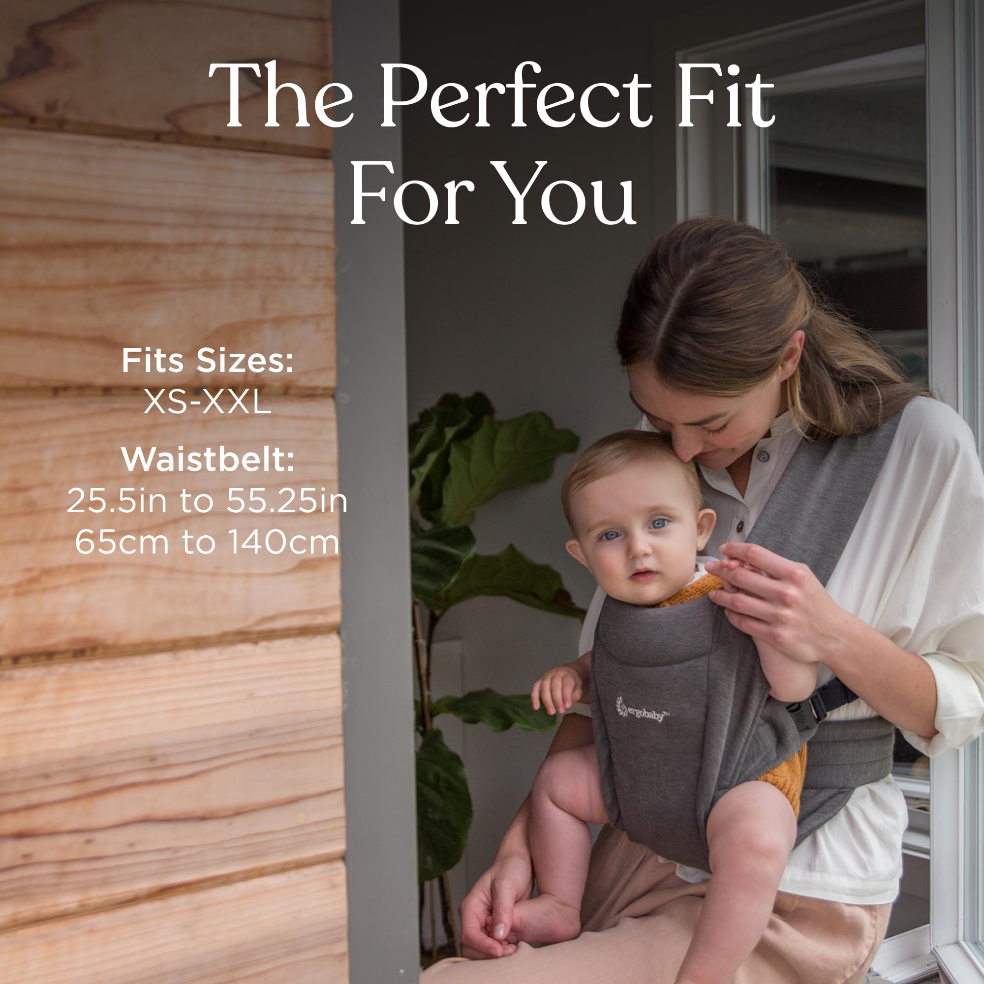 Ergobaby Bcemasamgry Baby Carrier - Soft Grey