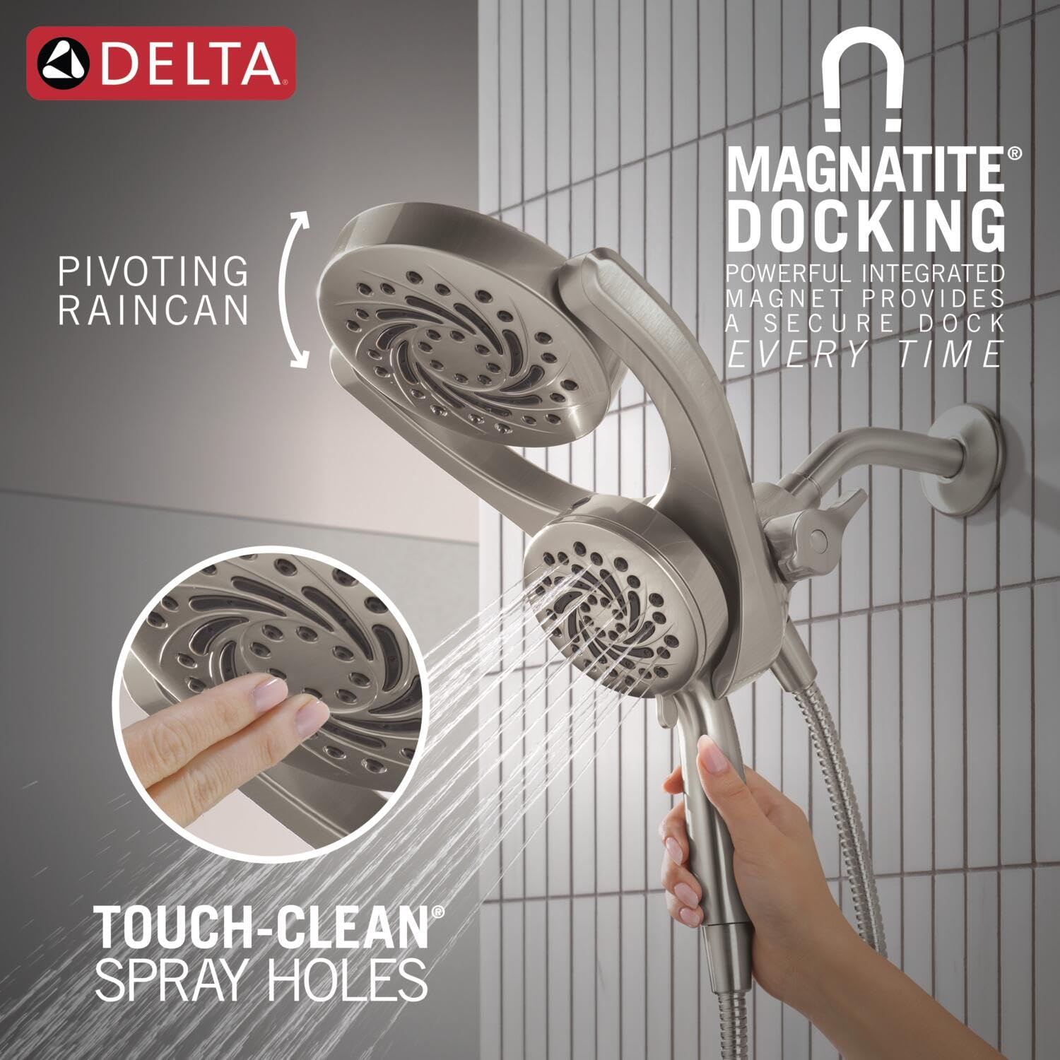 Open Box - Delta 75419SN - Shower Heads Showers