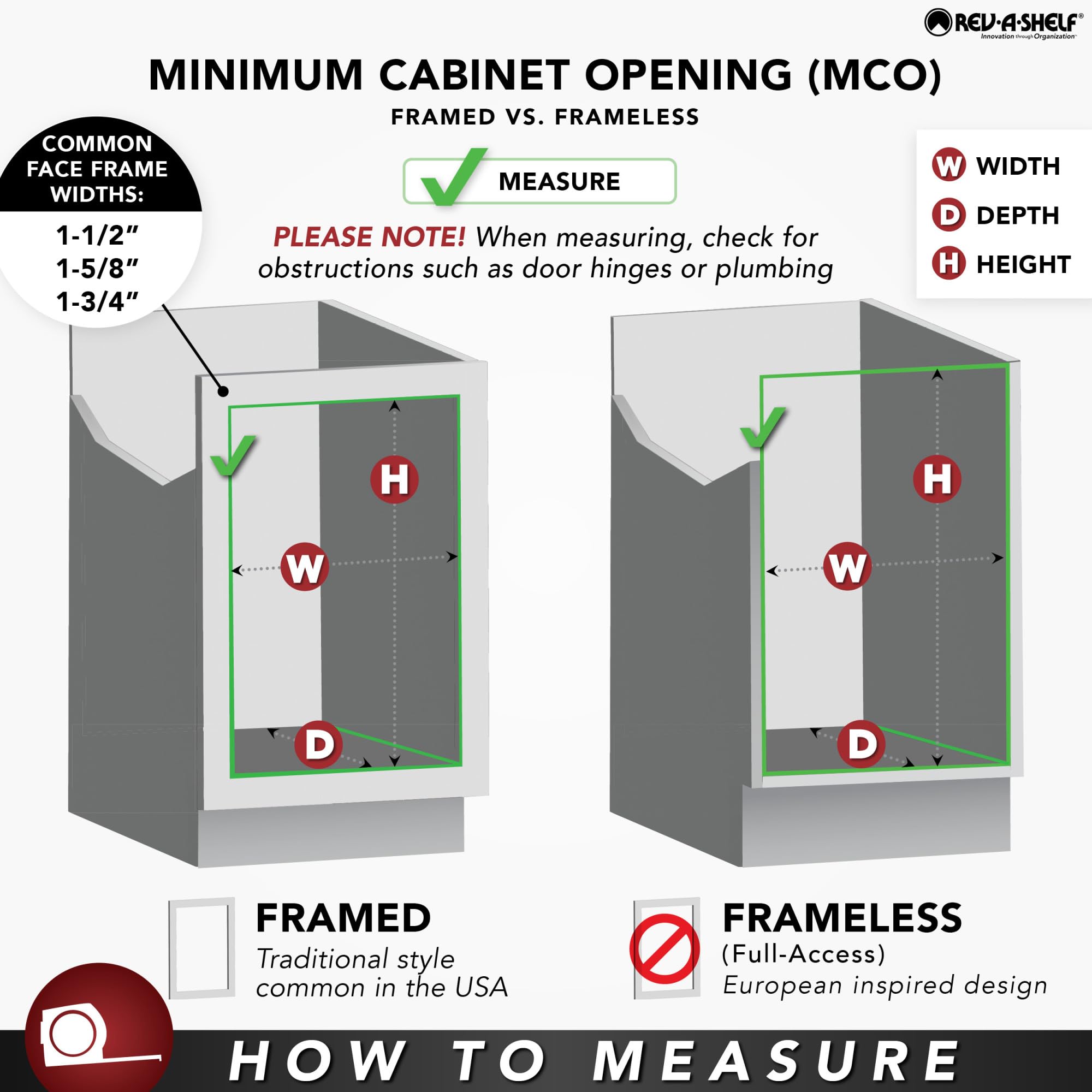 Open Box - Rev-A-Shelf 5322KB-BCSC-6-GR - Cabinet and Kitchen Organizers