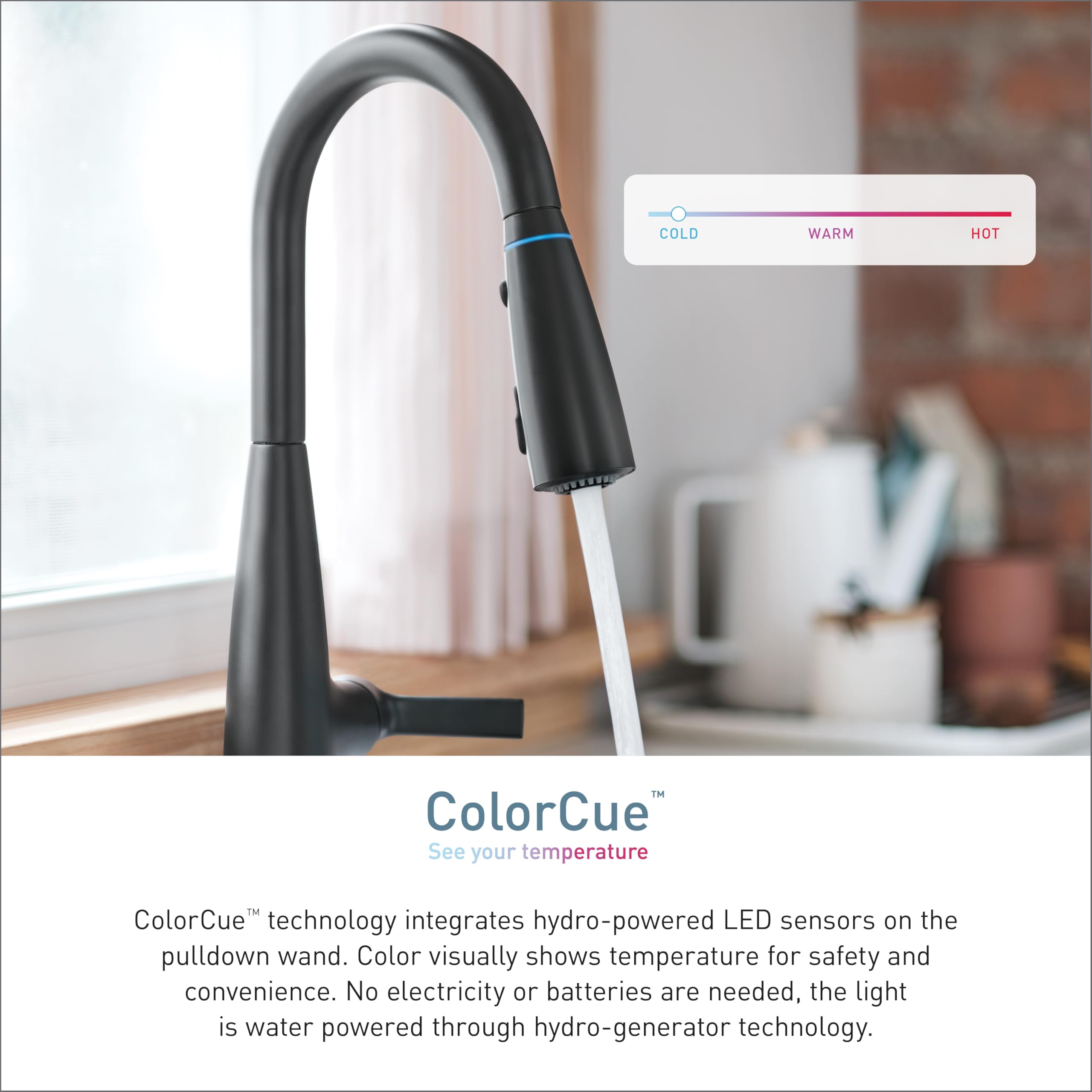 Open Box - Moen 87627EIBL - Kitchen Faucet