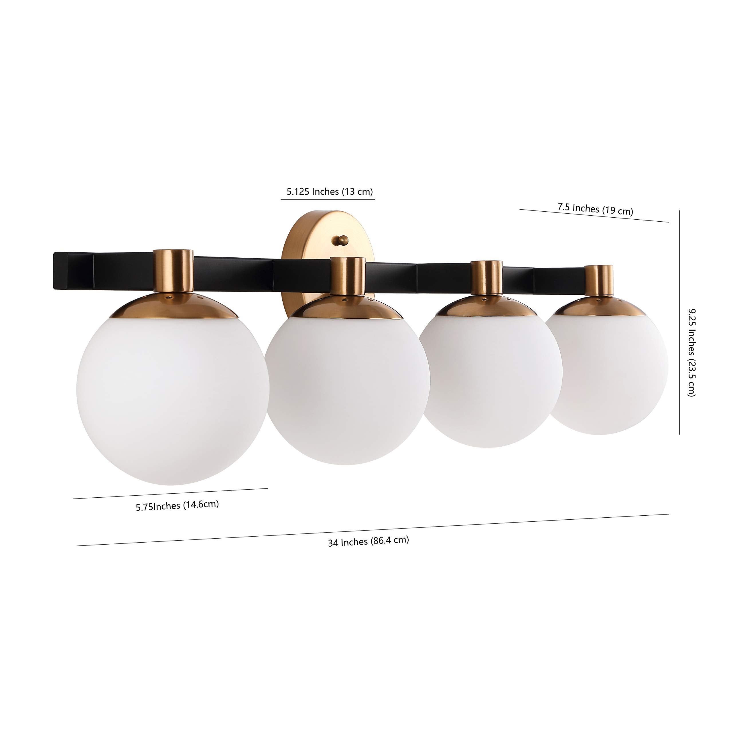 Open Box - JONATHAN Y Lighting JYL3543A - Bathroom Fixtures Indoor Lighting