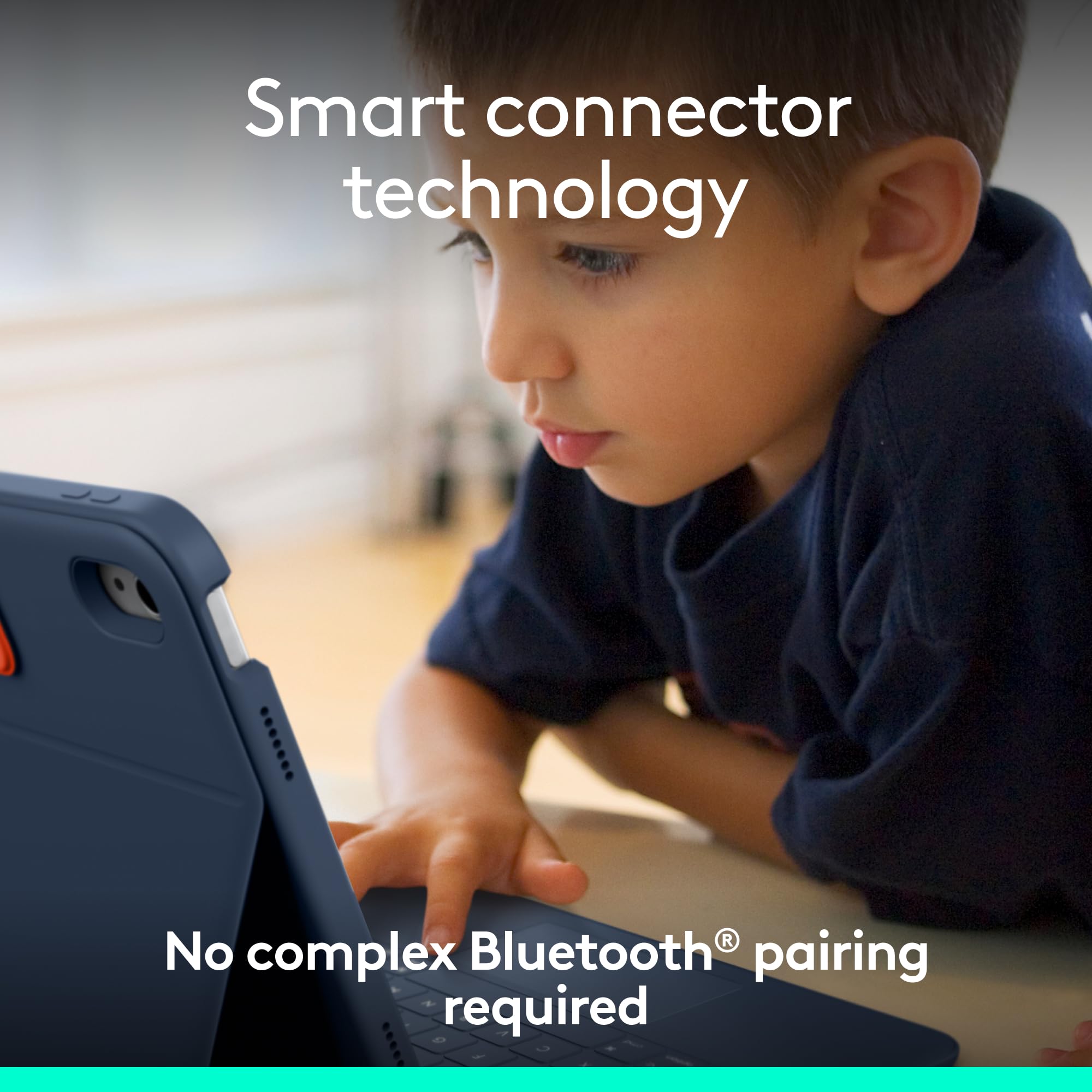 Refurbished - Rugged Combo 4 Touch for iPad (10th gen)-CLASSIC BLUE-US-AP-425-KB TP EDU BULK  920-011130